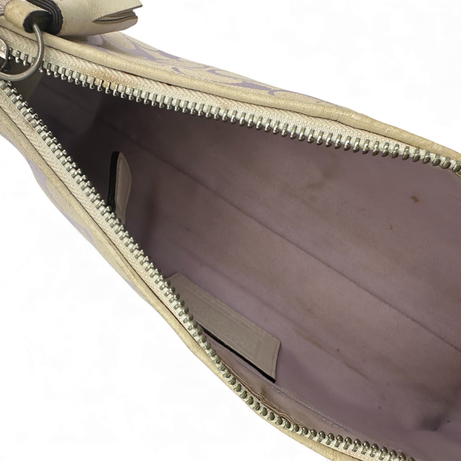 Vintage Coach 8K01 Lilac East West Baguette Shoulder Bag - Thanks it's Vintage