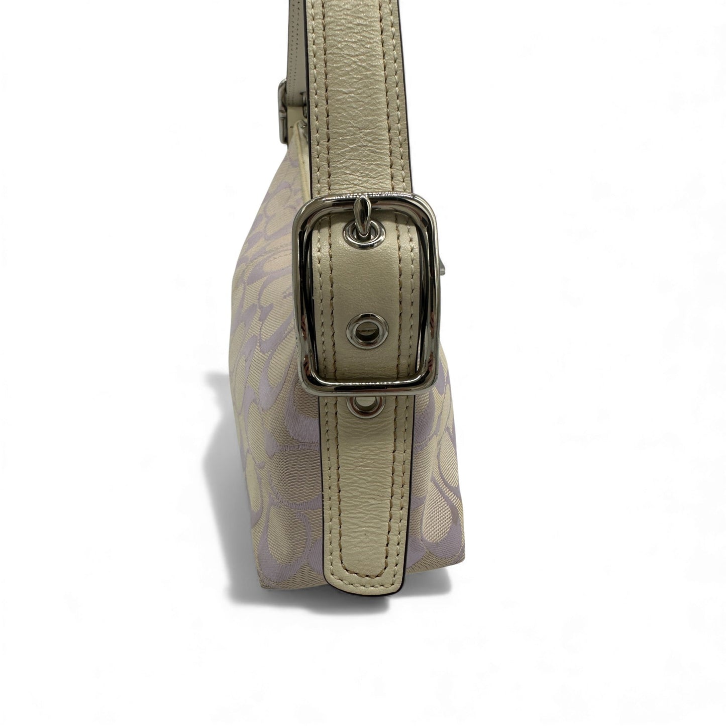 Vintage Coach 8K01 Lilac East West Baguette Shoulder Bag - Thanks it's Vintage