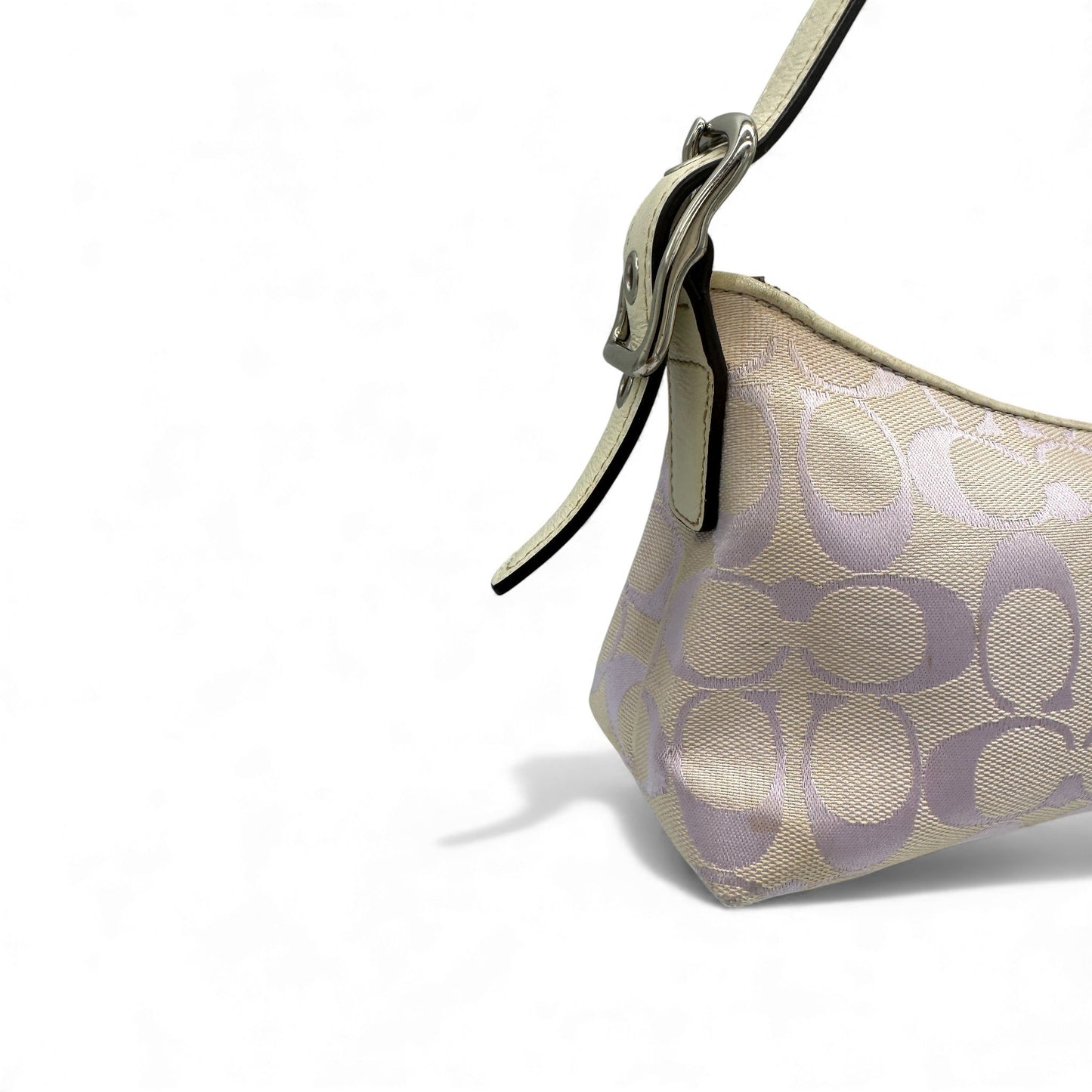 Vintage Coach 8K01 Lilac East West Baguette Shoulder Bag - Thanks it's Vintage