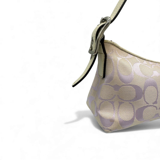 Vintage Coach 8K01 Lilac East West Baguette Shoulder Bag - Thanks it's Vintage