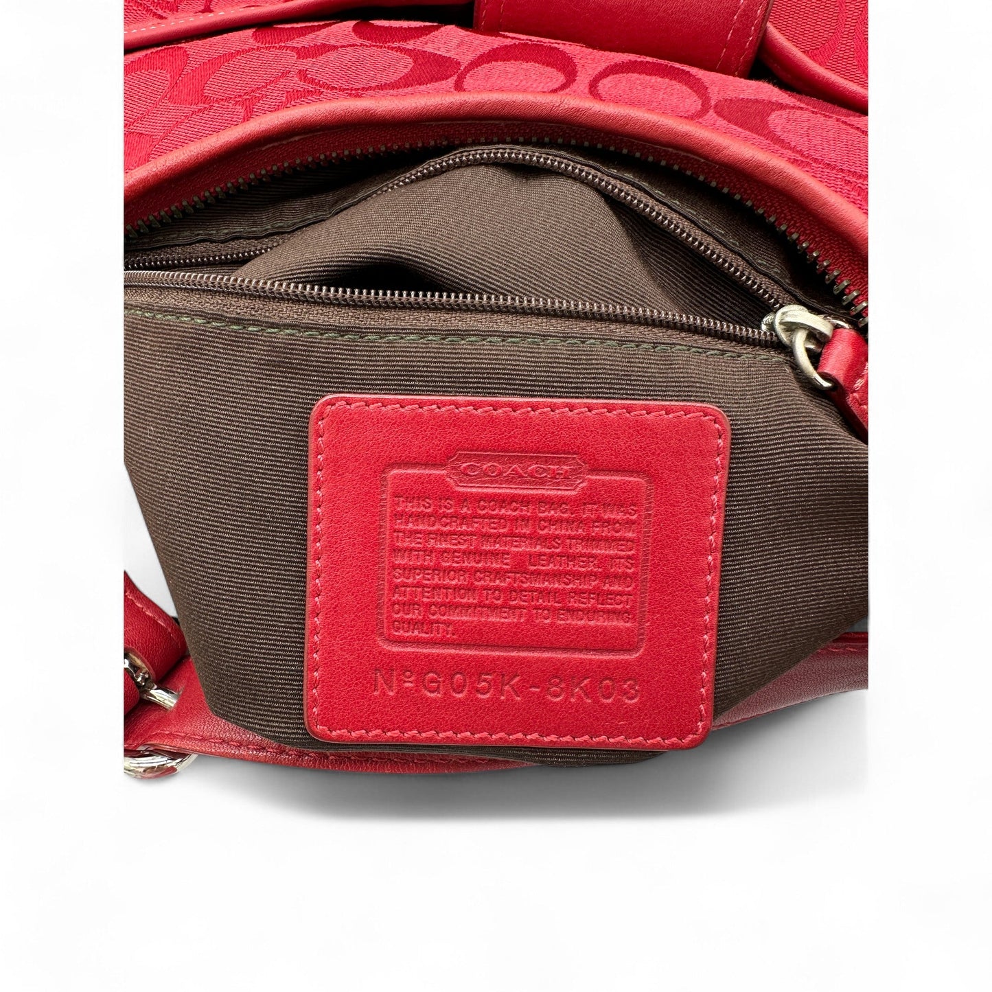 Vintage Coach 8K03 Hampton Clip Shoulder Bag - Thanks it's Vintage