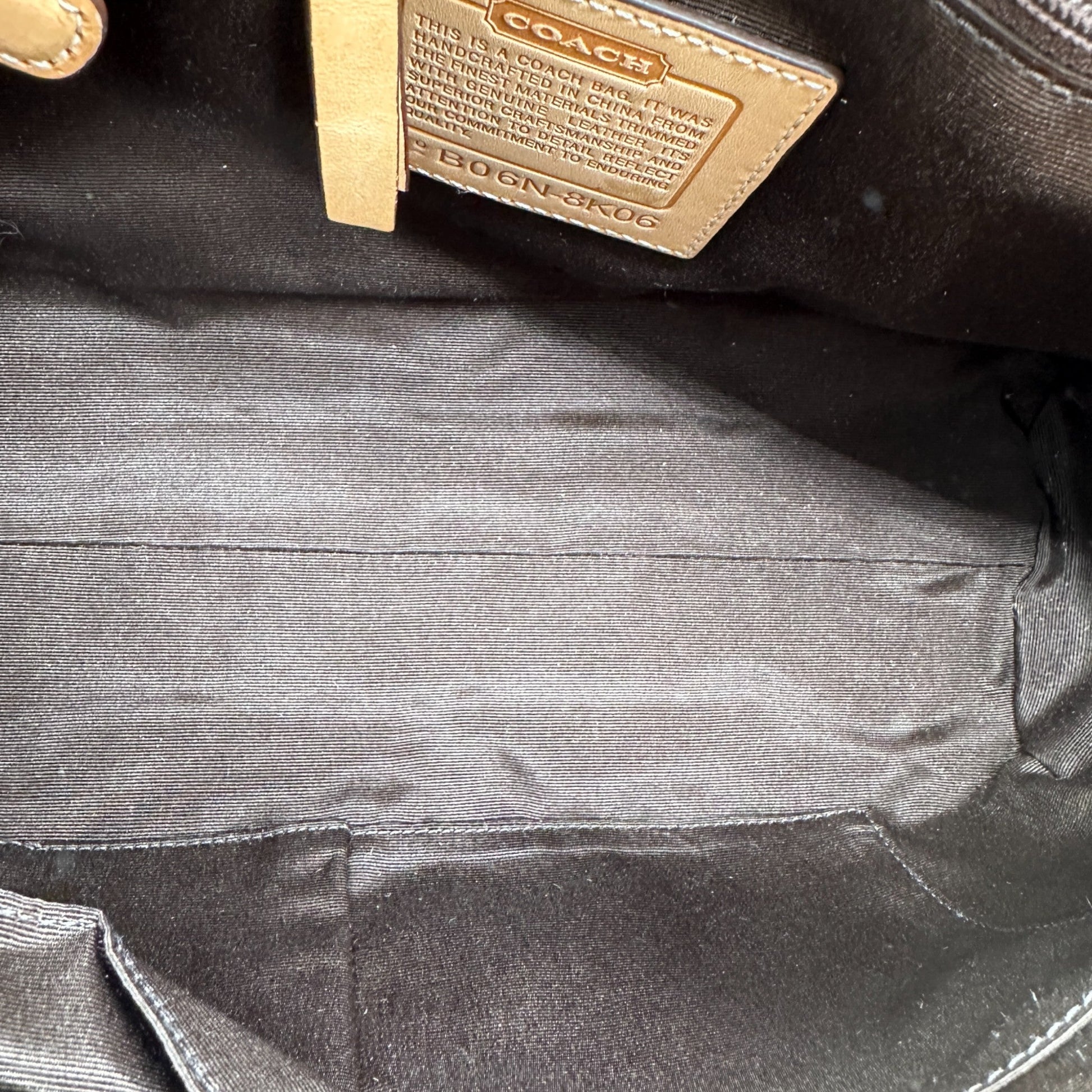 Vintage Coach 8K06 Hampton Clip Handbag - Thanks it's Vintage