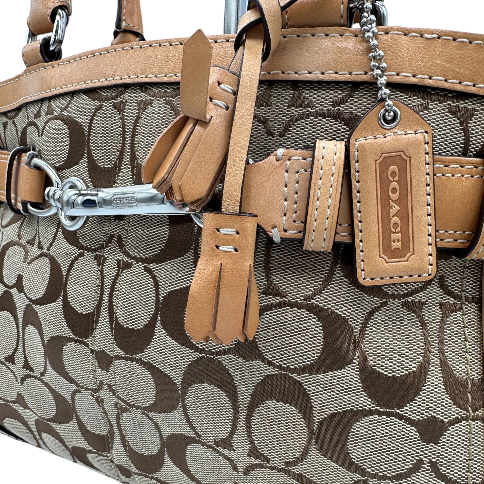 Vintage Coach 8K06 Hampton Clip Handbag - Thanks it's Vintage