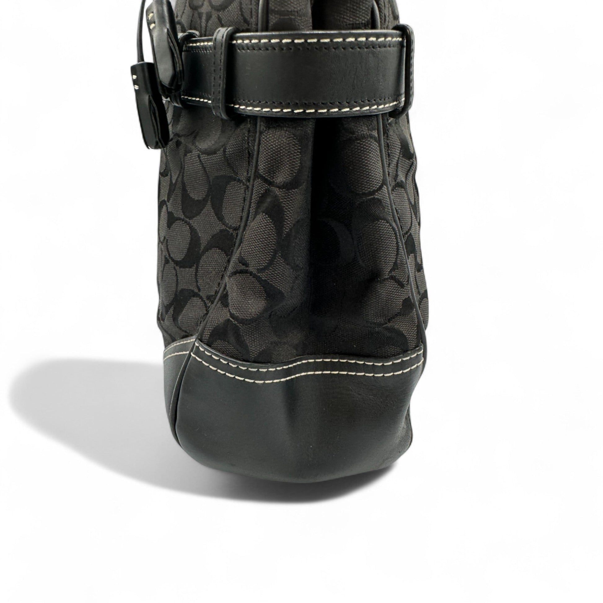 Vintage Coach 8K07 Hamptons Horsebit Clip Tote Shoulder Bag - Thanks it's Vintage