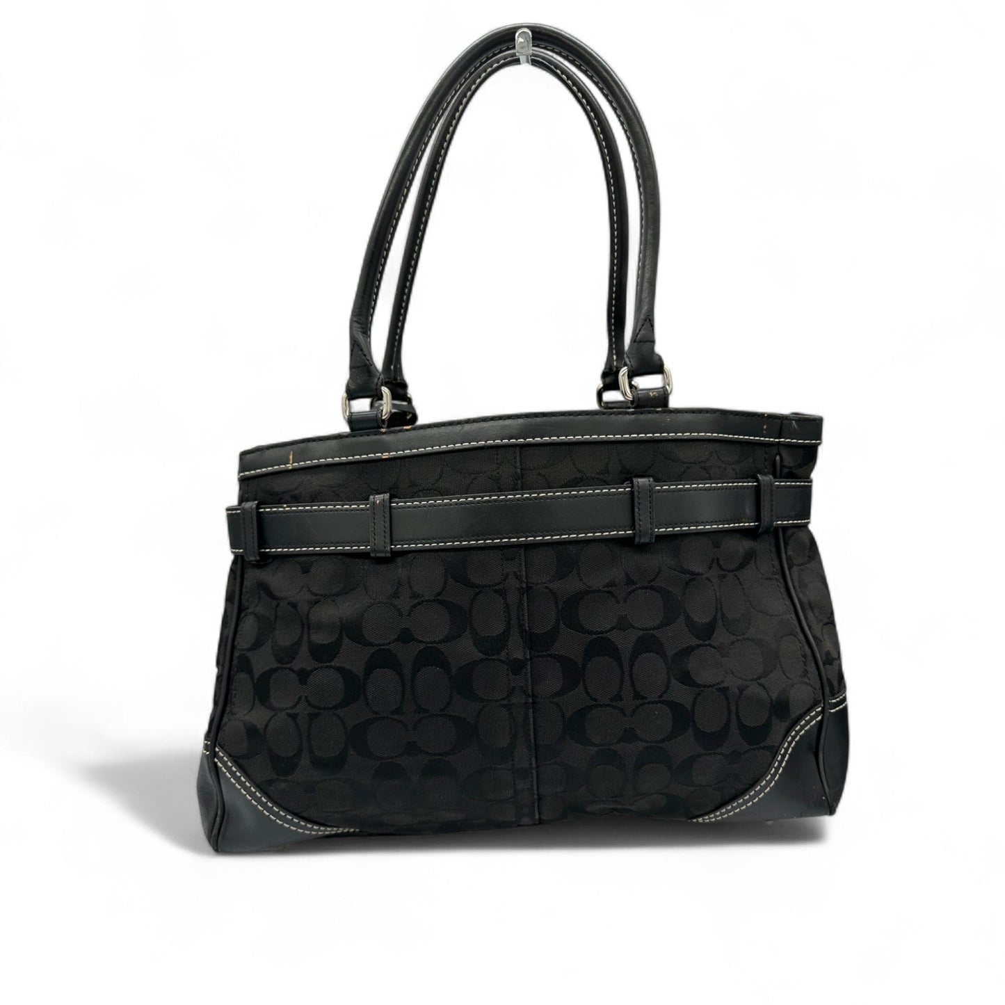 Vintage Coach 8K07 Hamptons Horsebit Clip Tote Shoulder Bag - Thanks it's Vintage