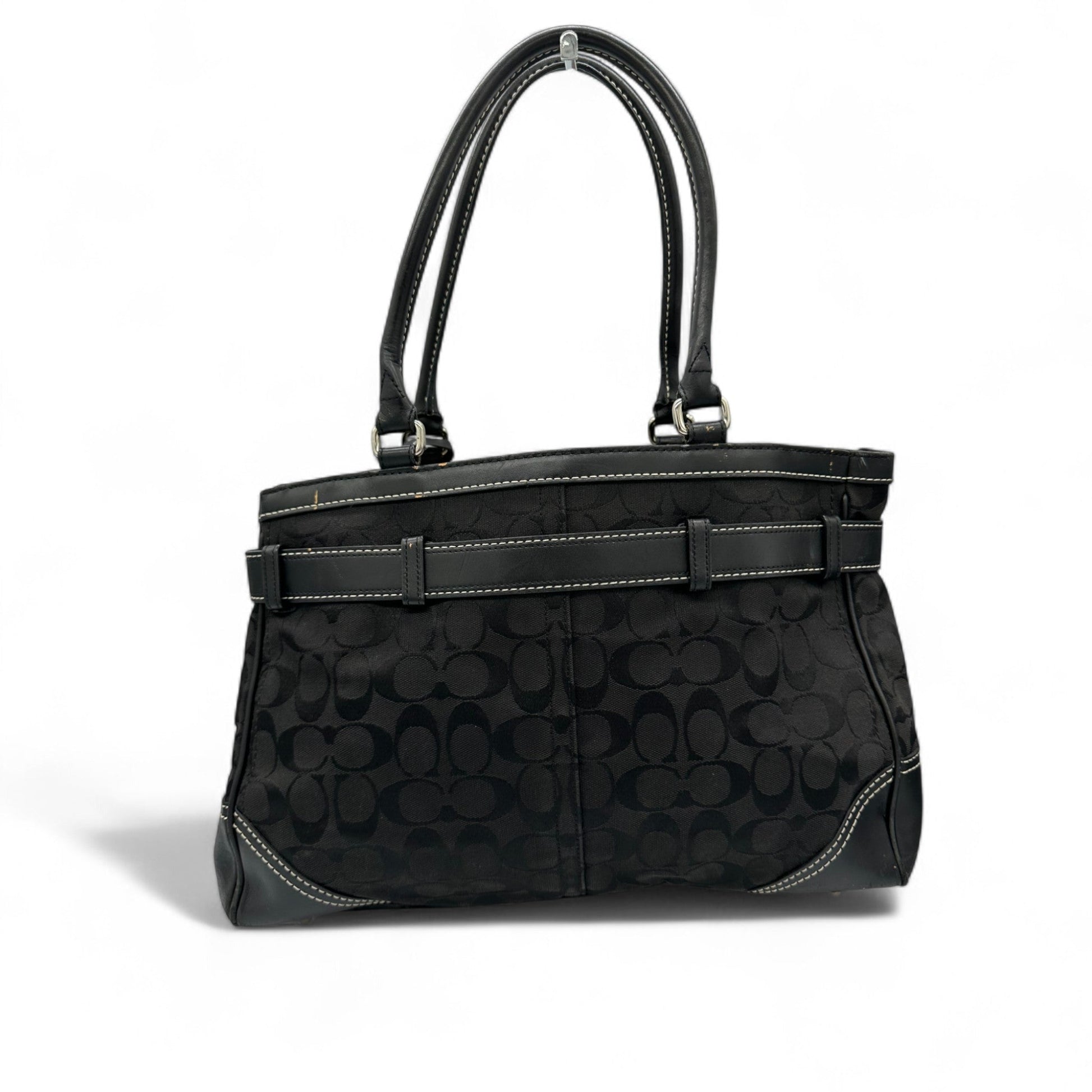 Vintage Coach 8K07 Hamptons Horsebit Clip Tote Shoulder Bag - Thanks it's Vintage