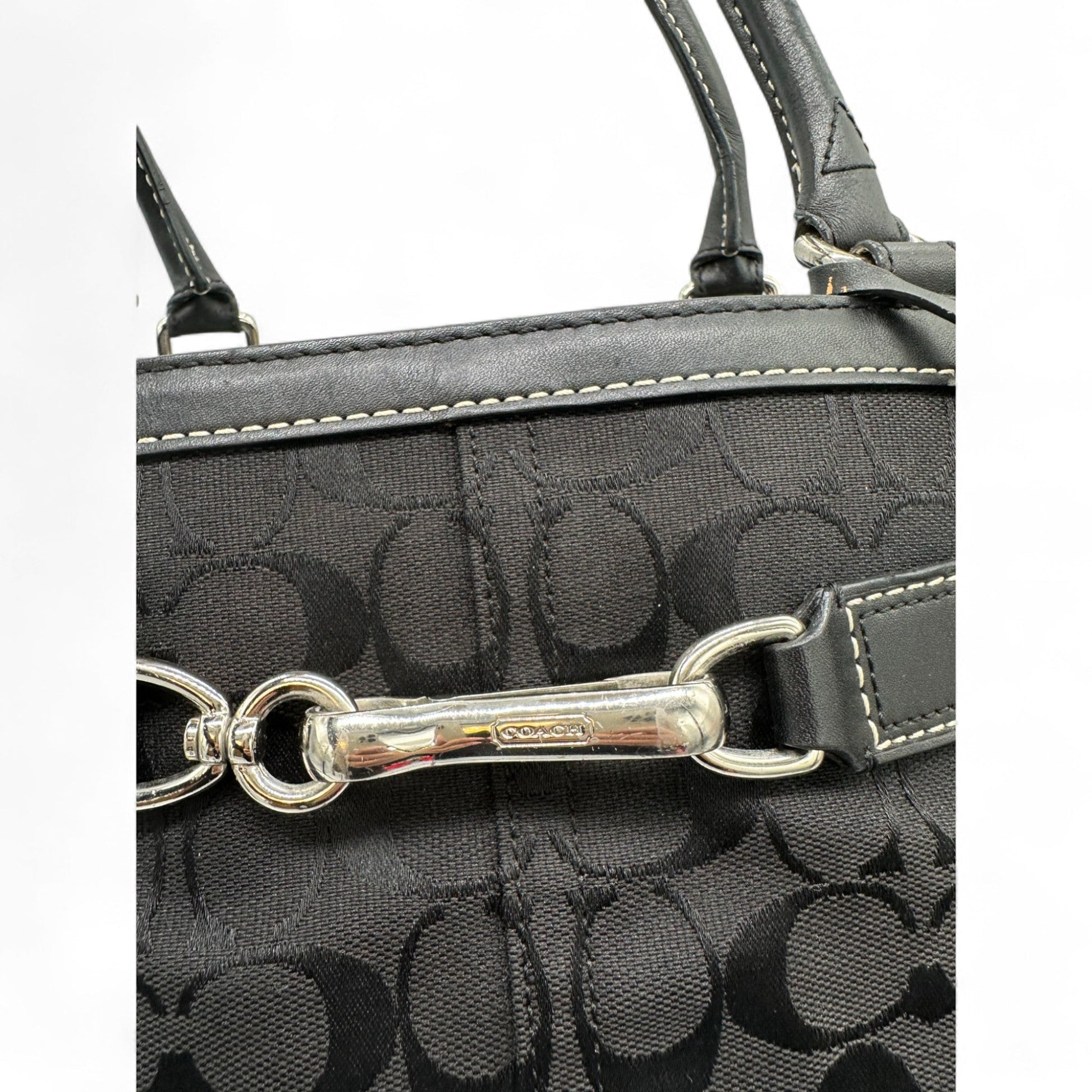 Vintage Coach 8K07 Hamptons Horsebit Clip Tote Shoulder Bag - Thanks it's Vintage