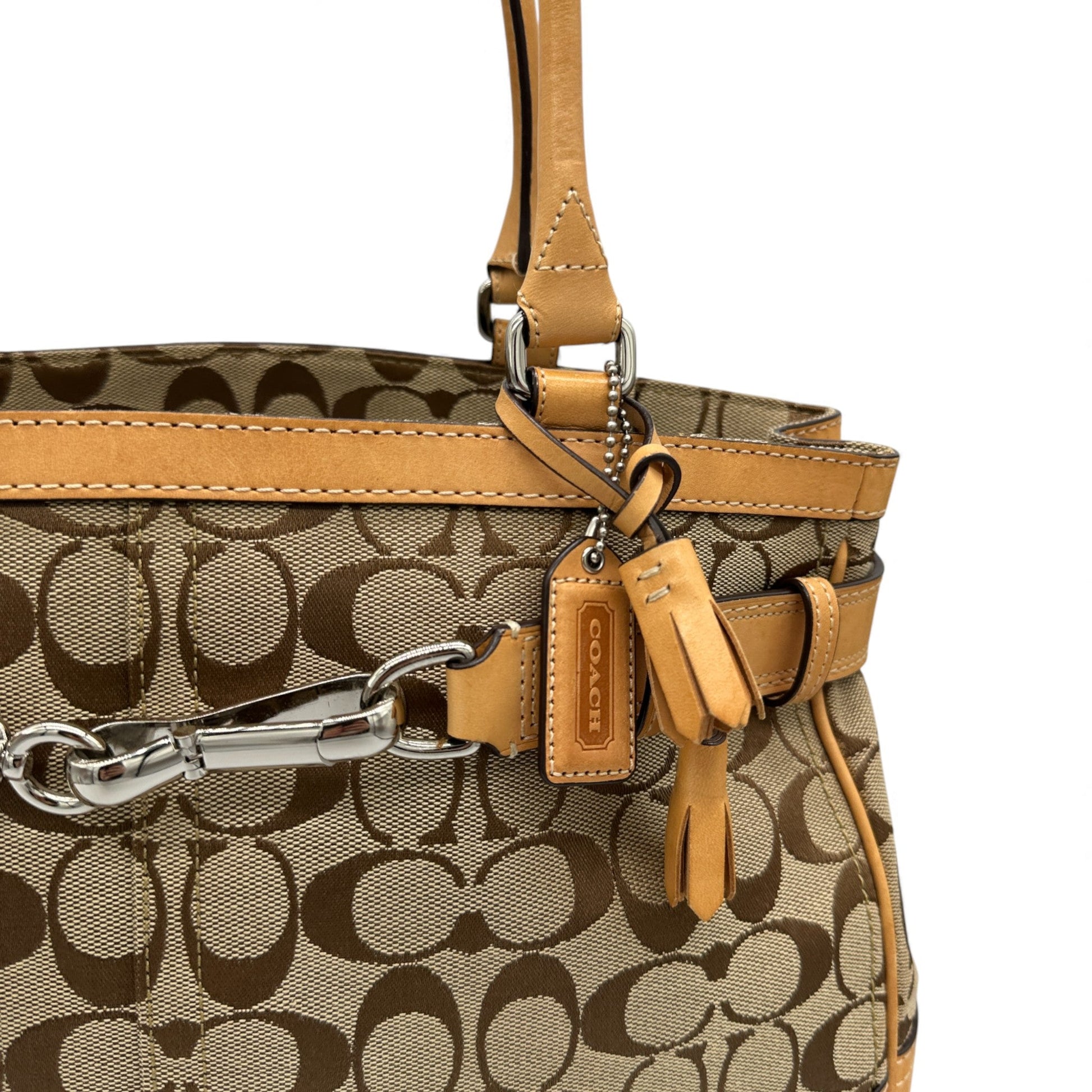 Vintage Coach 8K07 Hamptons Tote Shoulder Bag - Thanks it's Vintage