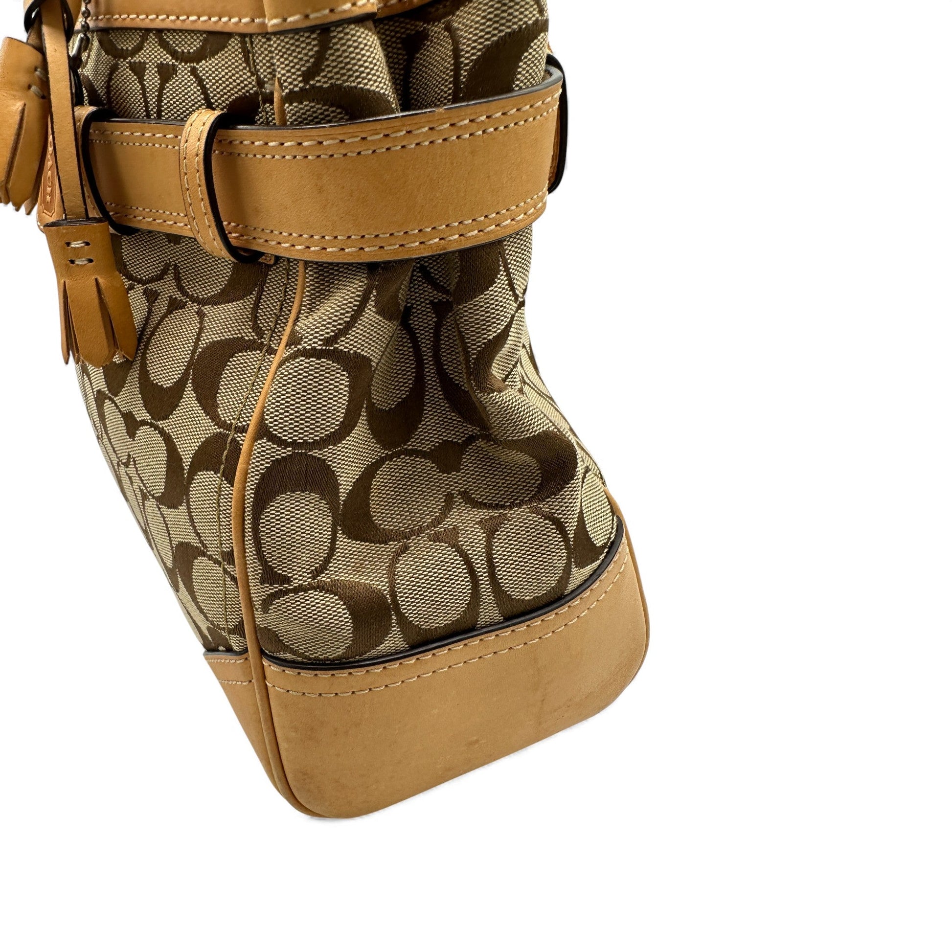 Vintage Coach 8K07 Hamptons Tote Shoulder Bag - Thanks it's Vintage