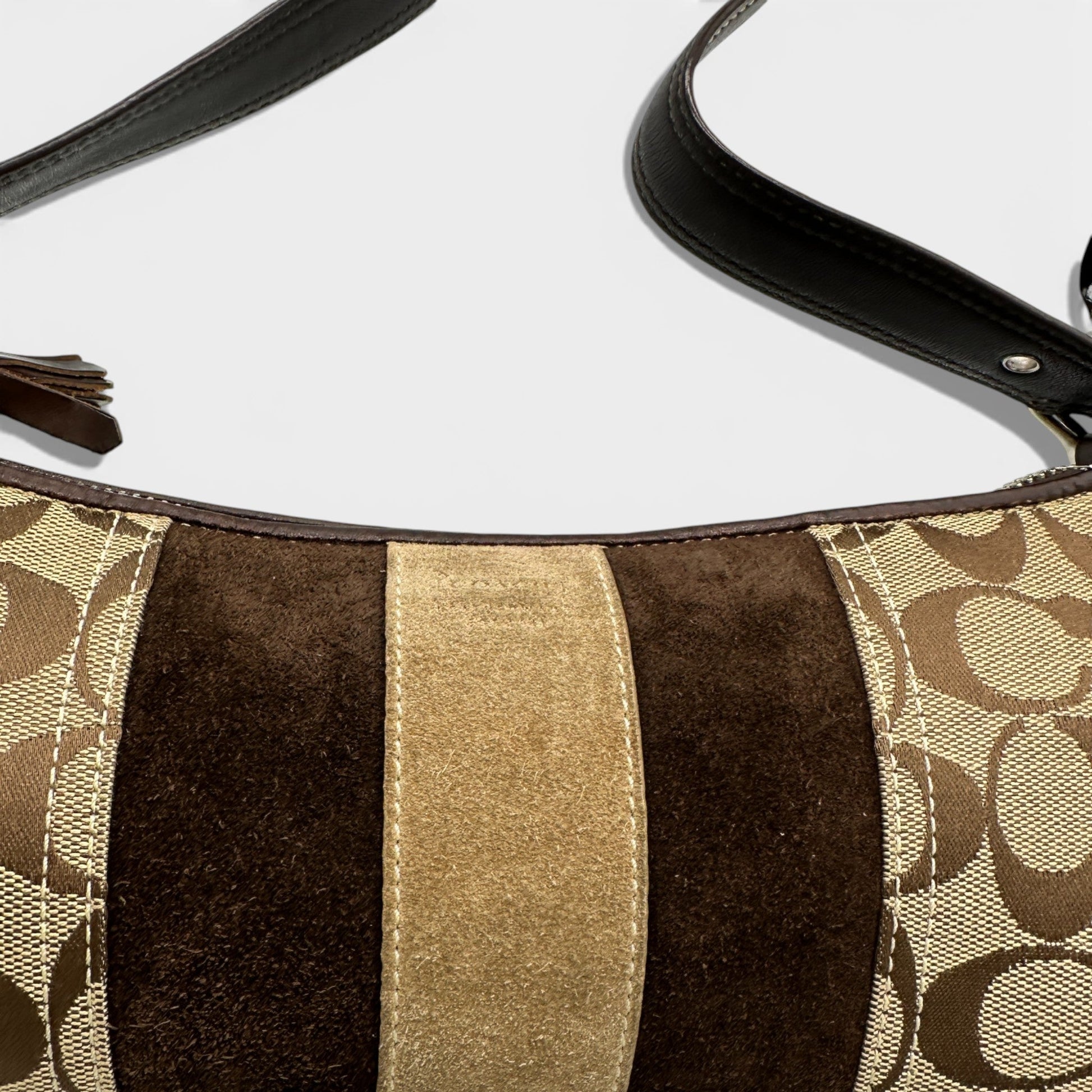 Vintage Coach 8K09 East West Baguette Shoulder Bag - Thanks it's Vintage