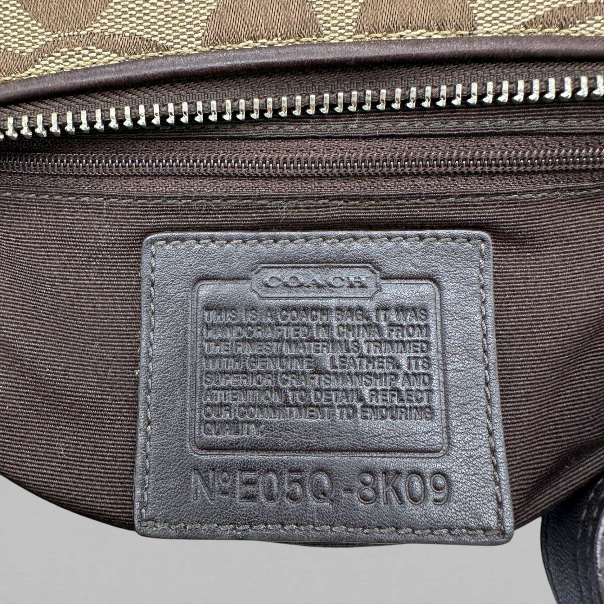 Vintage Coach 8K09 East West Baguette Shoulder Bag - Thanks it's Vintage