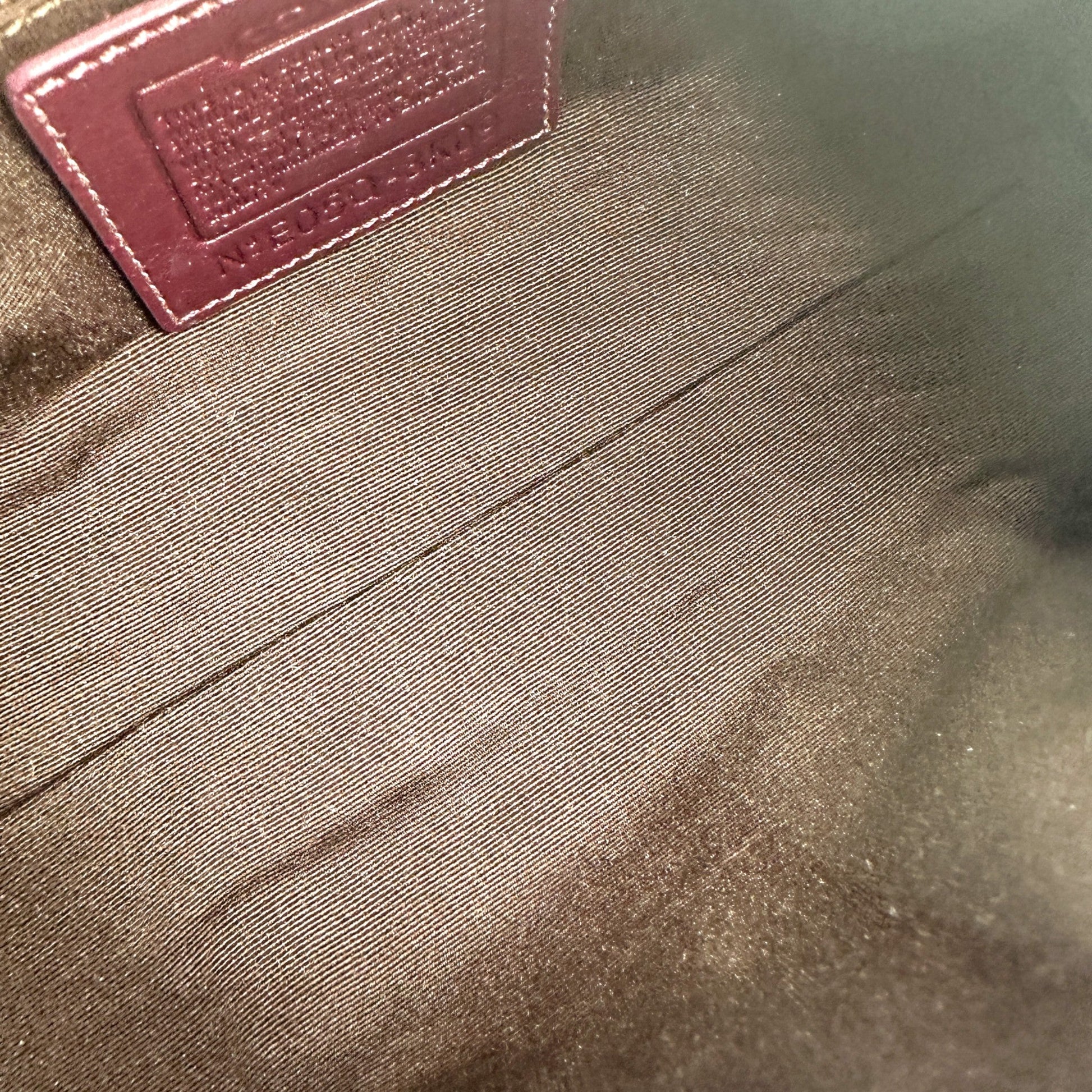 Vintage Coach 8K09 East West Baguette Shoulder Bag - Thanks it's Vintage