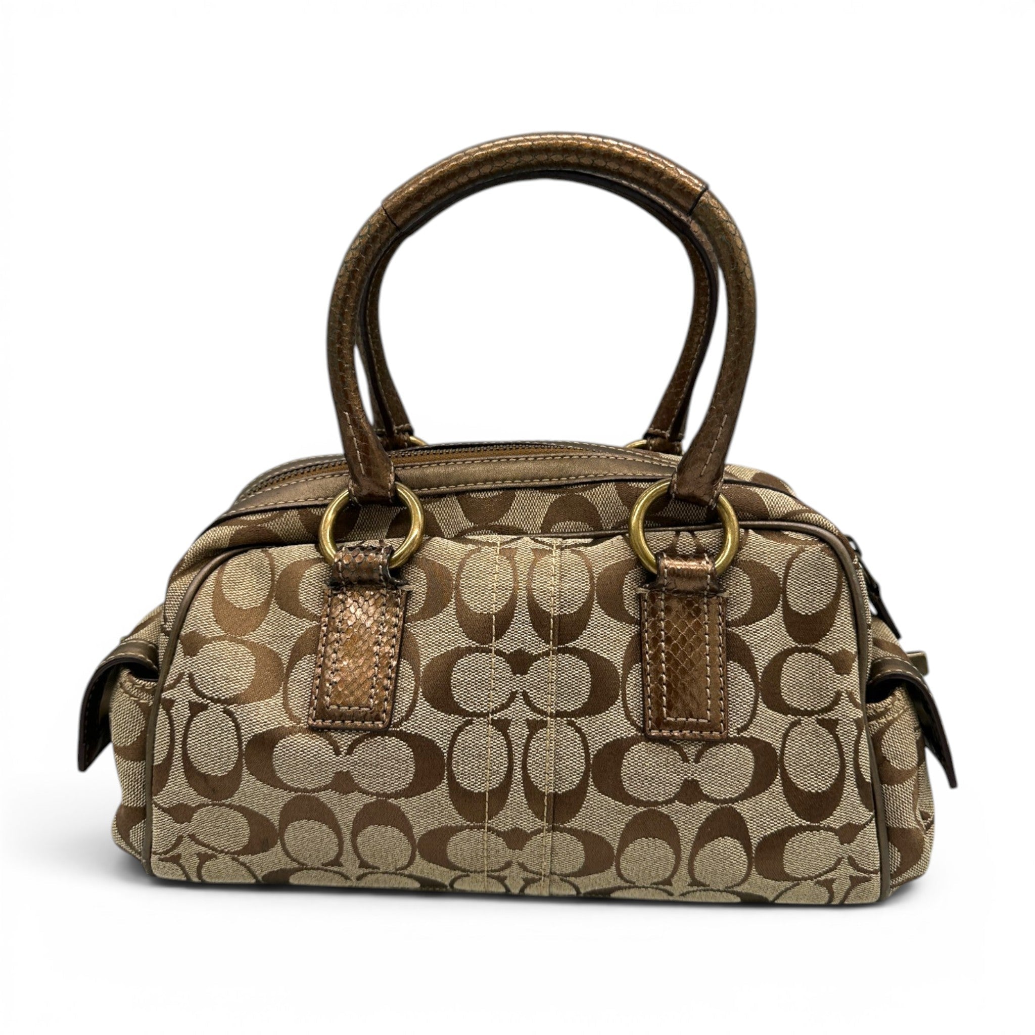 美品 Vintage Coach old mini boston soho Vintage Coach 8K40 Soho Mini Boston Bag – Thanks it's Vintage