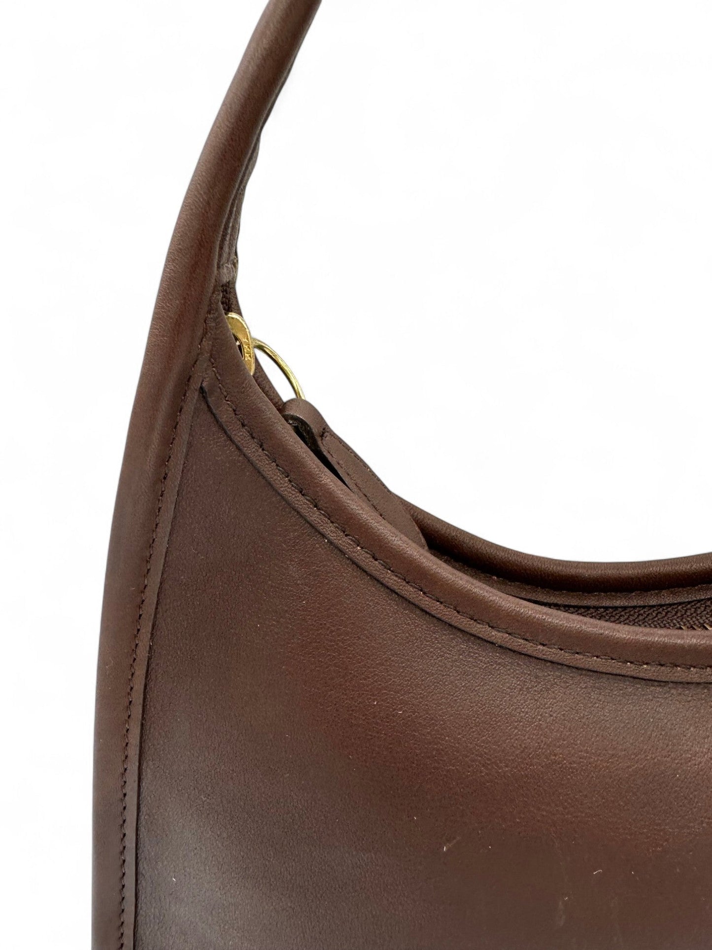 Vintage Coach 9020 Ergo Shoulder Bag Brown Leather - Thanks it's Vintage