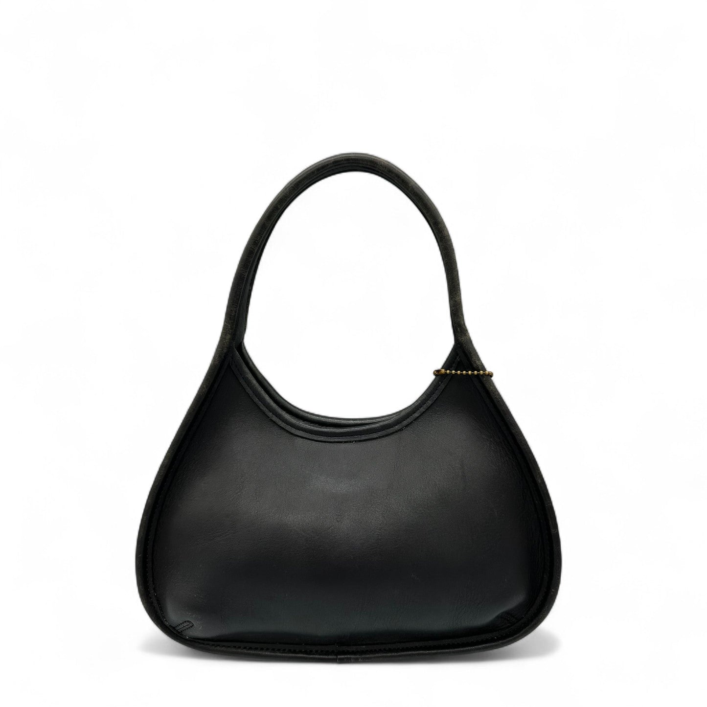 Vintage Coach 9027 Black Leather Ergo Shoulder Bag - Thanks it's Vintage