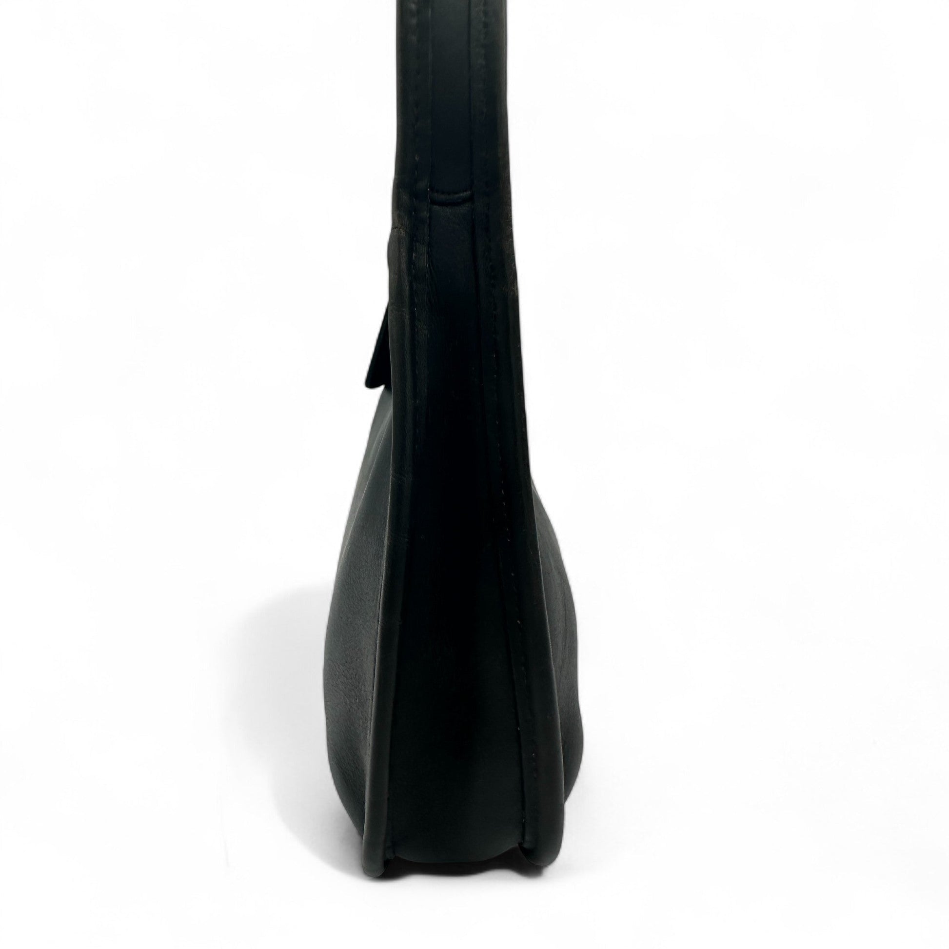 Vintage Coach 9027 Black Leather Ergo Shoulder Bag - Thanks it's Vintage