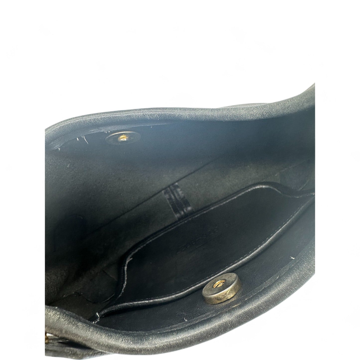 Vintage Coach 9027 Black Leather Ergo Shoulder Bag - Thanks it's Vintage