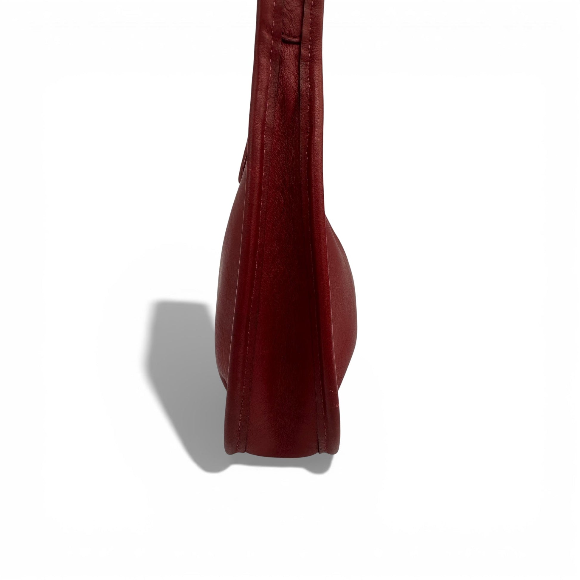 Vintage Coach 9027 Red Leather Ergo Shoulder Bag - Thanks it's Vintage