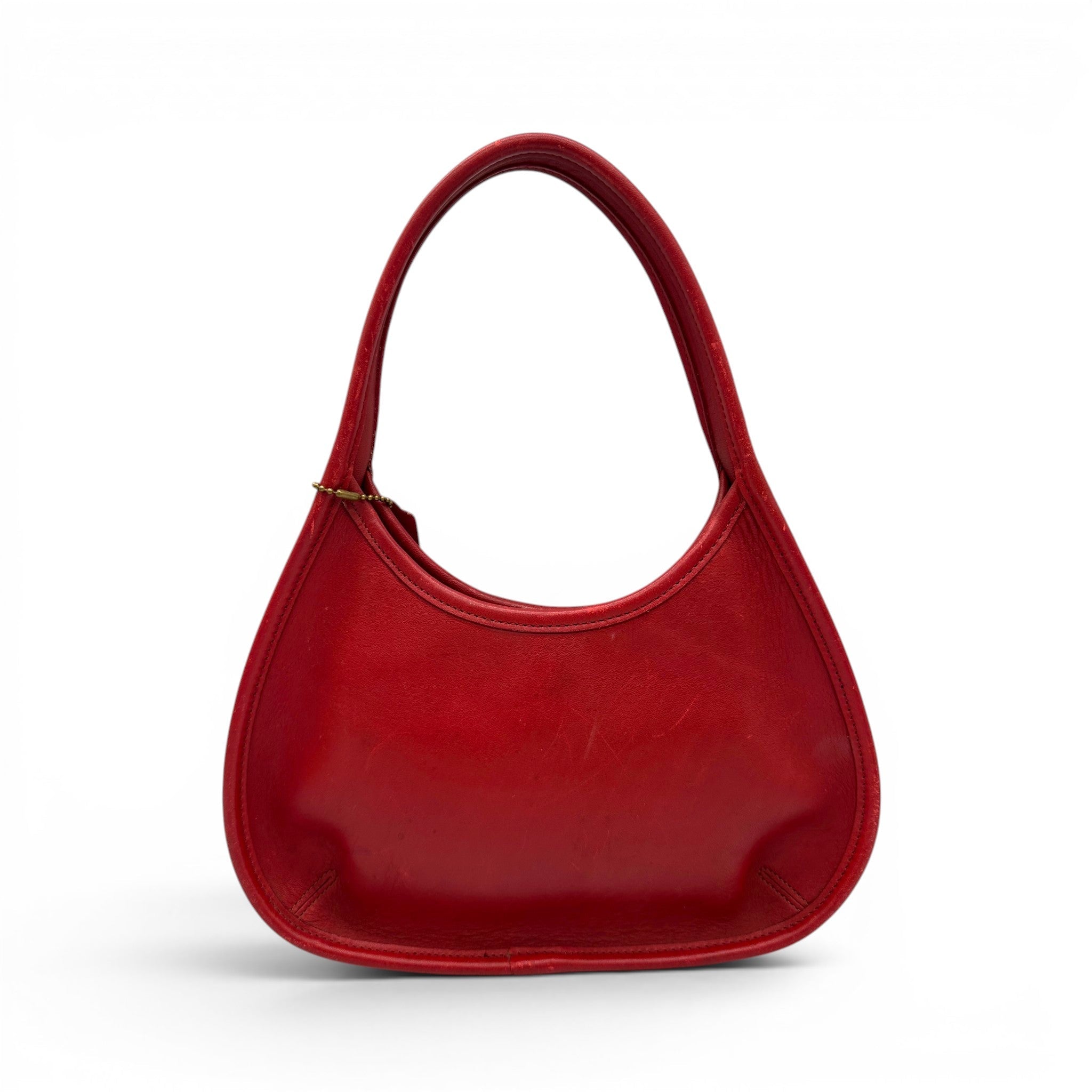 COACH コーチ9027 エルゴ ハンドバッグ レッド Vintage Coach 9027 Red Leather Ergo Shoulder Bag – Thanks it's Vintage