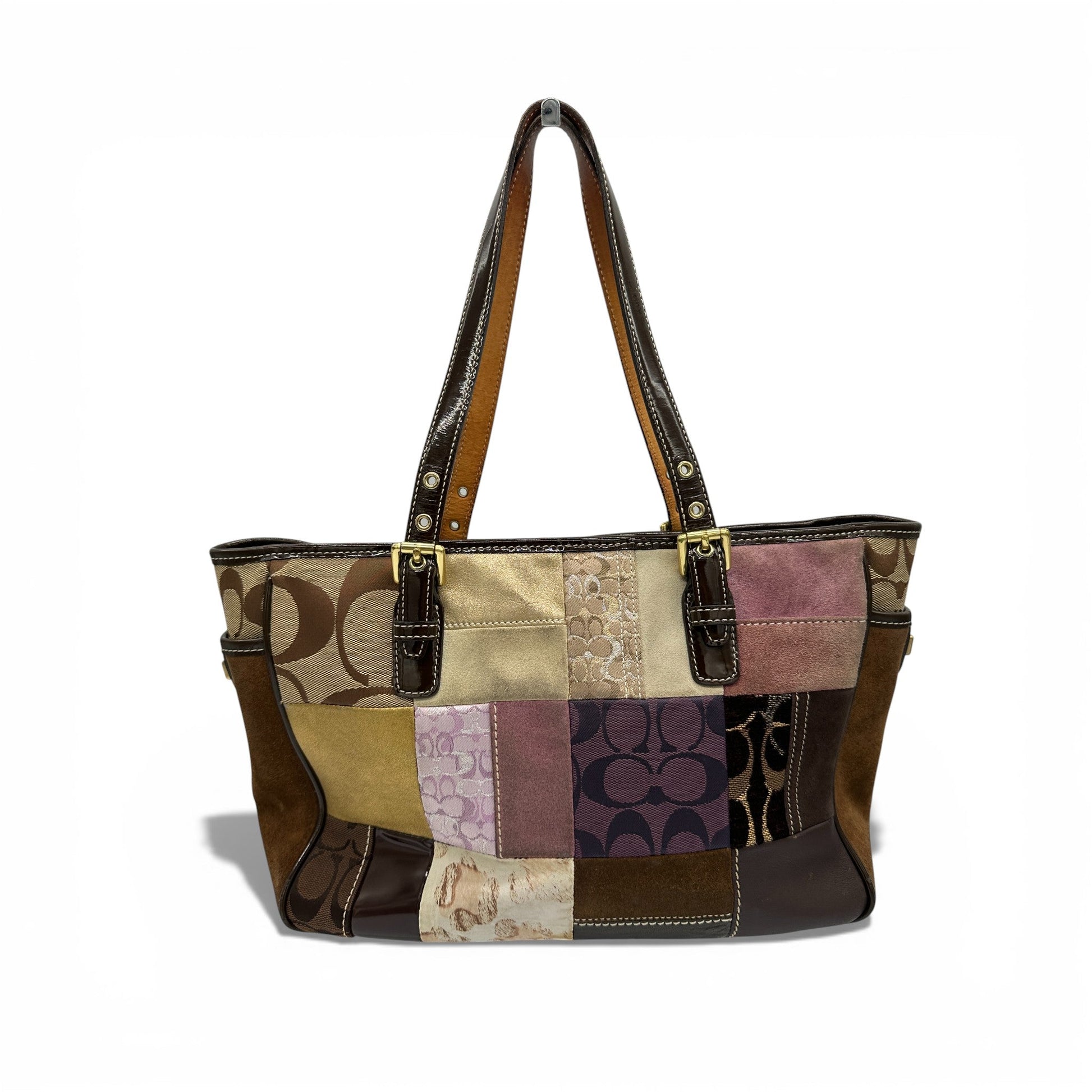 Vintage Coach 9499 Limited Edition Patchwork Tote Bag - Thanks it's Vintage