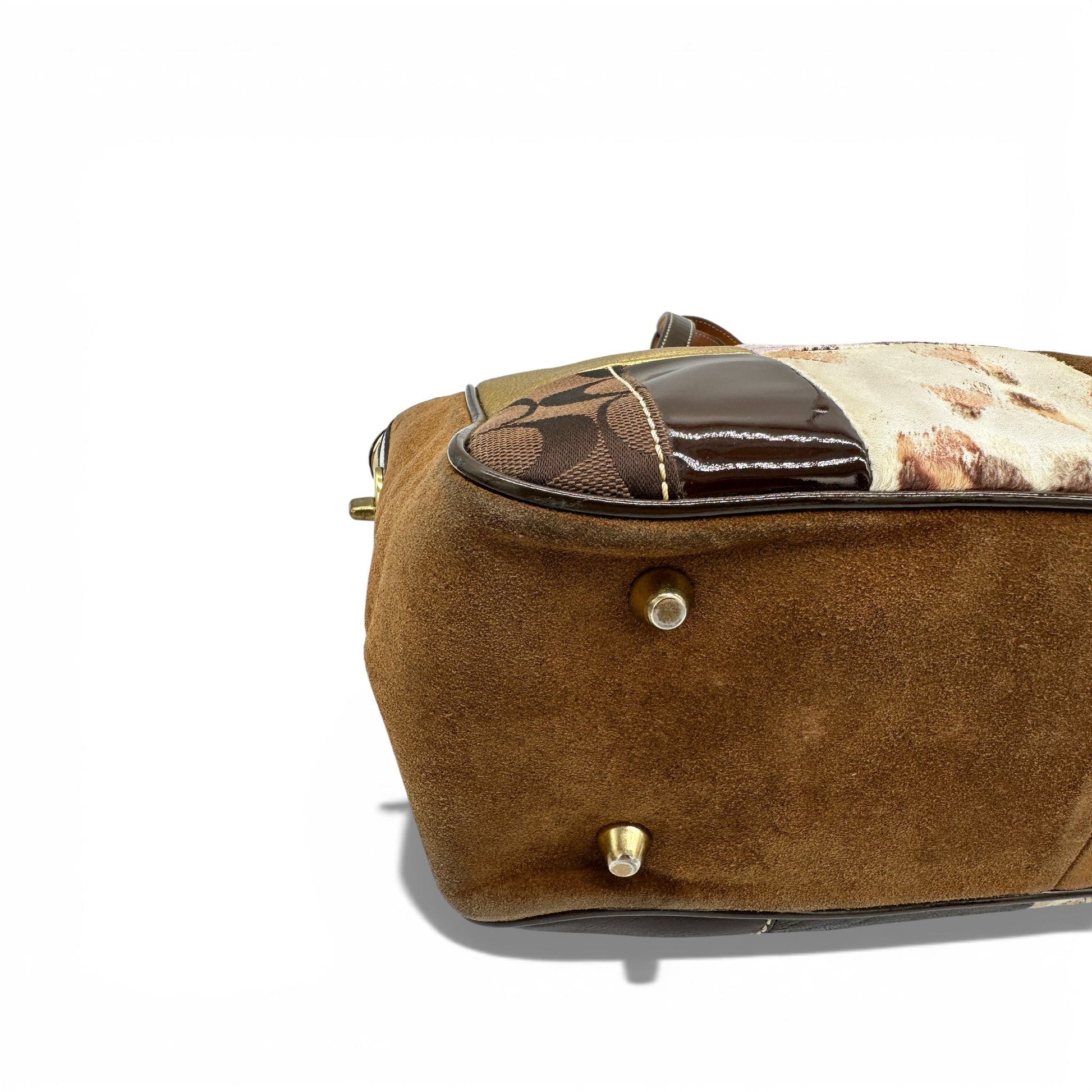 Vintage Coach 9499 Limited Edition Patchwork Tote Bag - Thanks it's Vintage