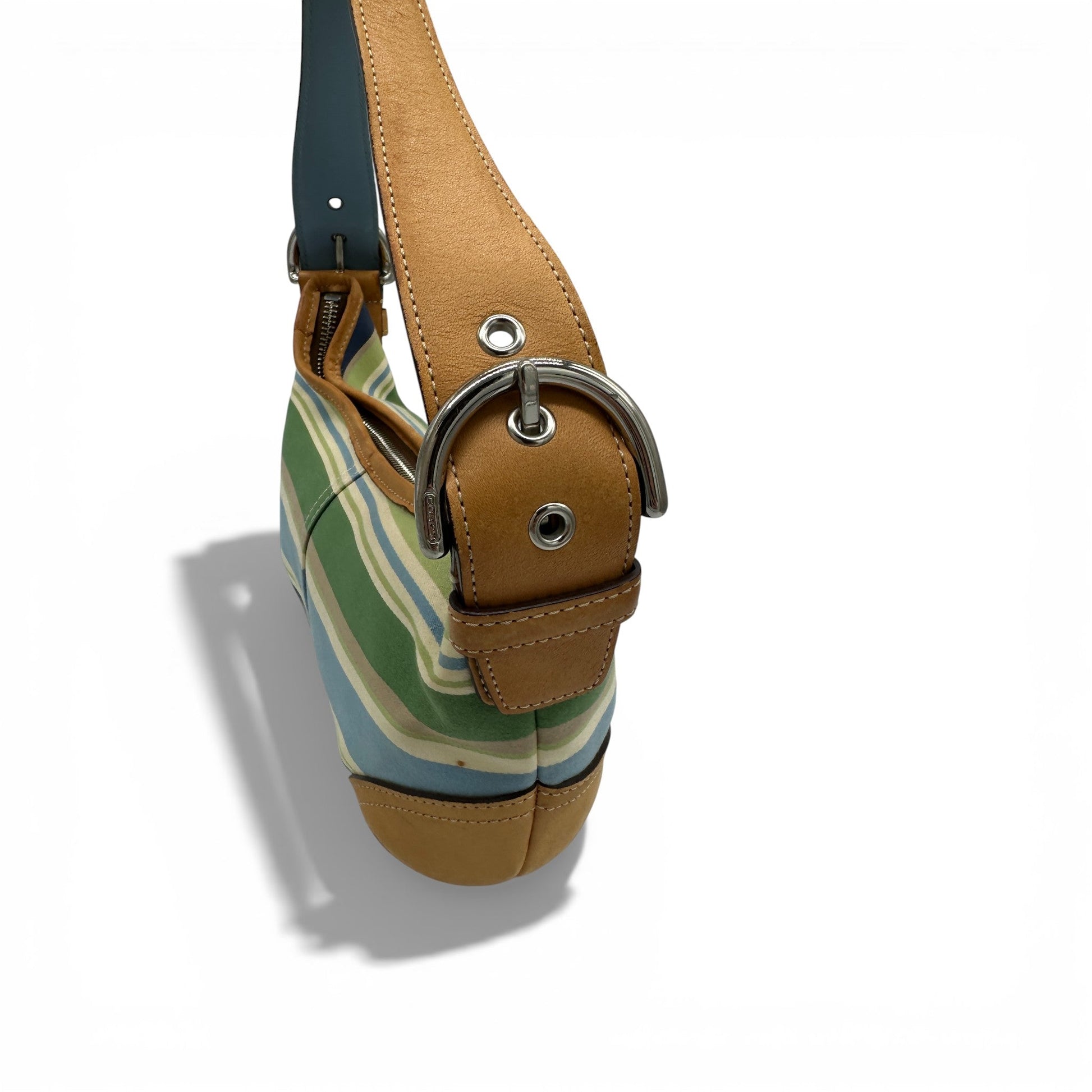 Vintage Coach 9514 Soho Stripe Shoulder Bag - Thanks it's Vintage