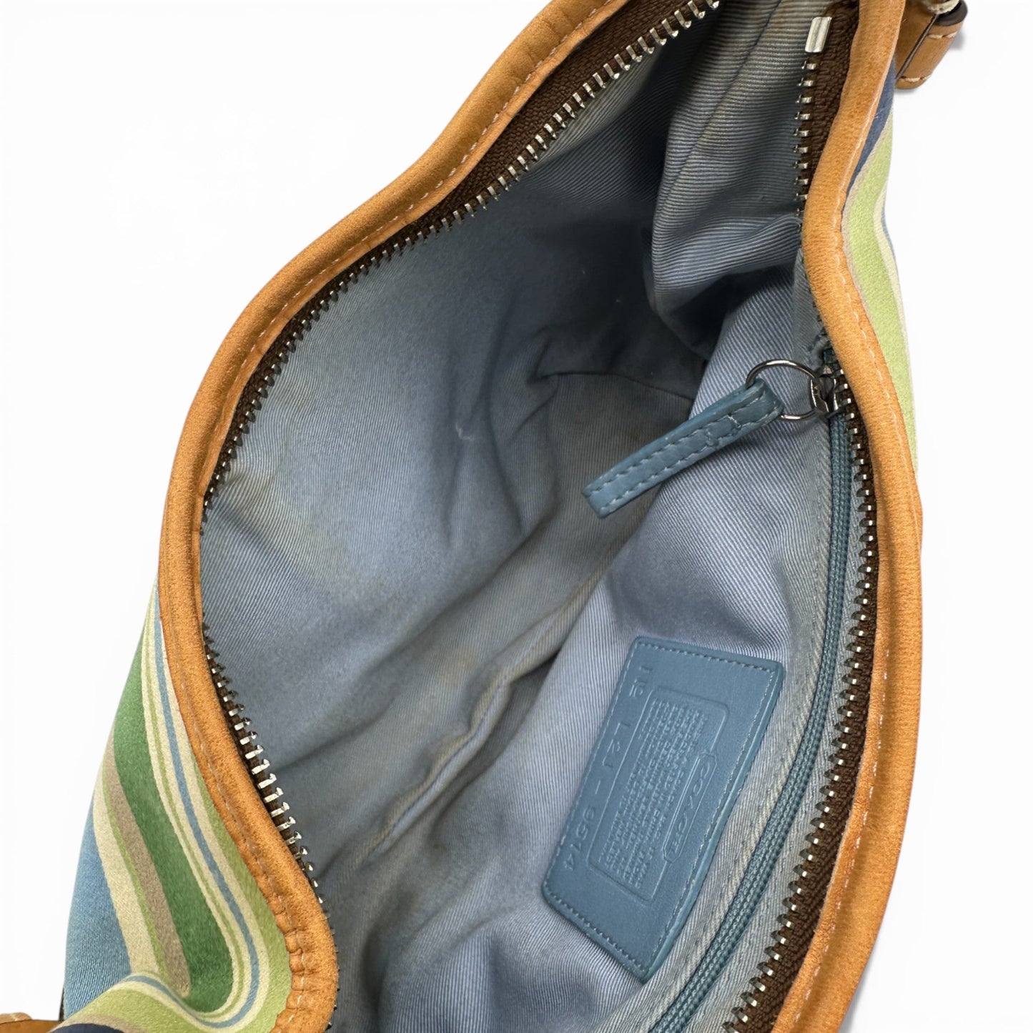 Vintage Coach 9514 Soho Stripe Shoulder Bag - Thanks it's Vintage