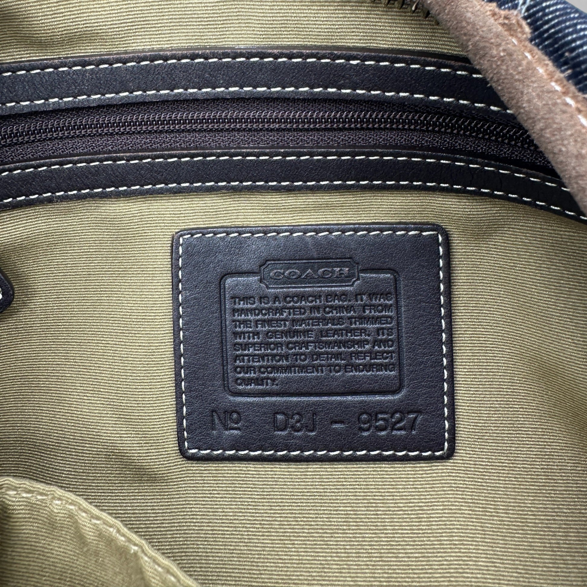 Vintage Coach 9527 Soho Denim Shoulder Bag - Thanks it's Vintage