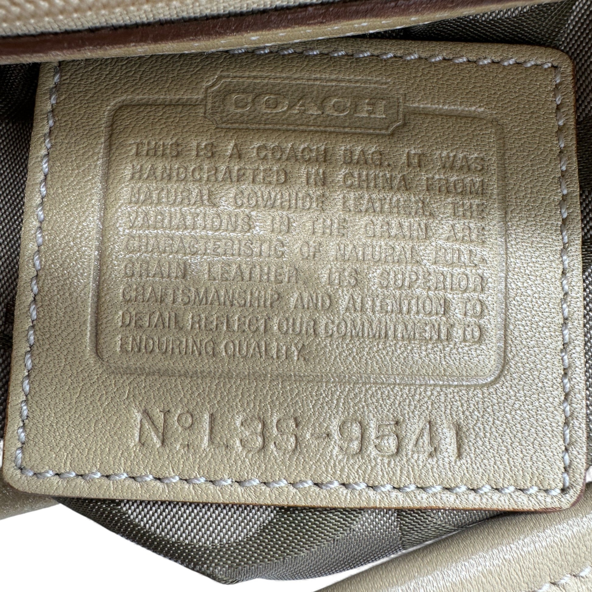 Vintage Coach 9541 Croissant Soho Shoulder Bag - Thanks it's Vintage