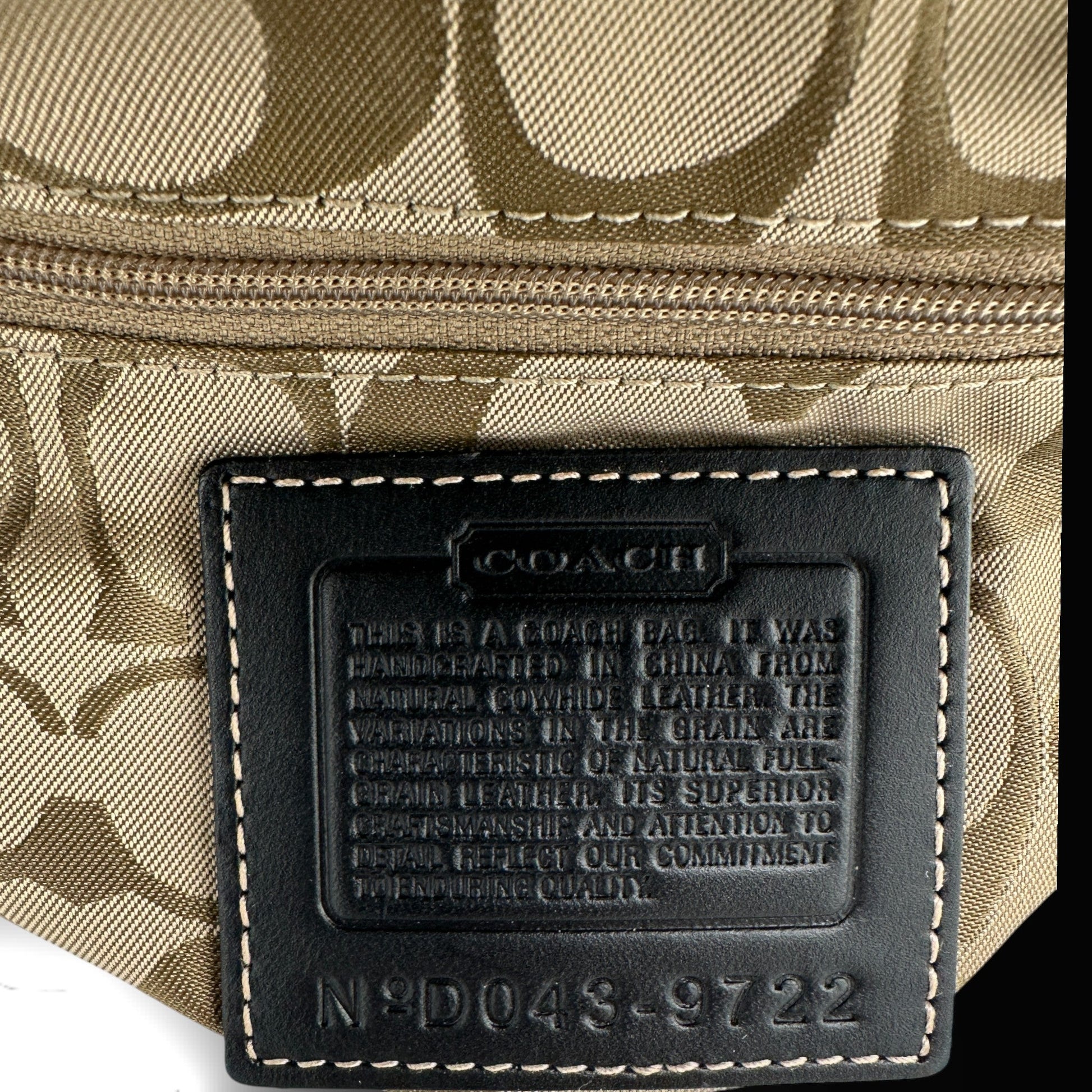 Vintage Coach 9722 Flap Shoulder Bag - Thanks it's Vintage