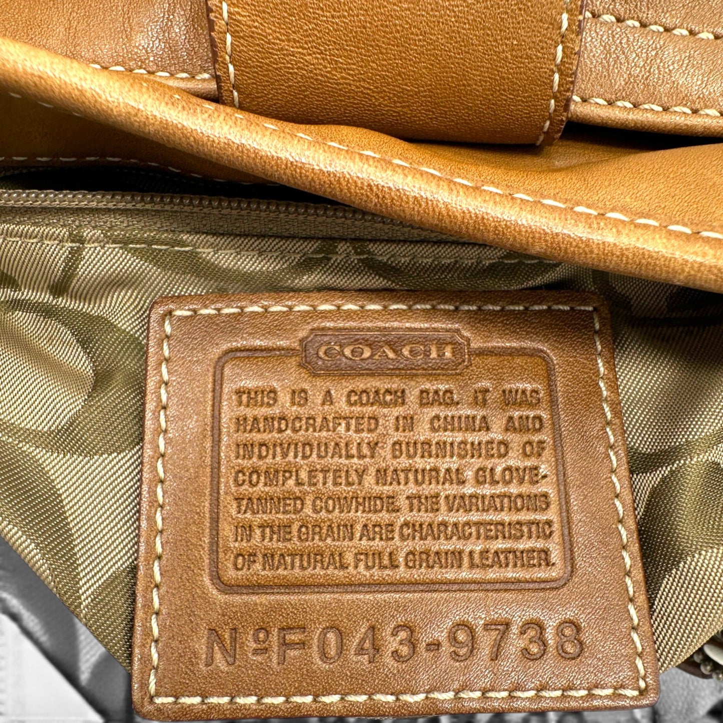 Vintage Coach 9738 Soho Hobo Shoulder Bag - Thanks it's Vintage