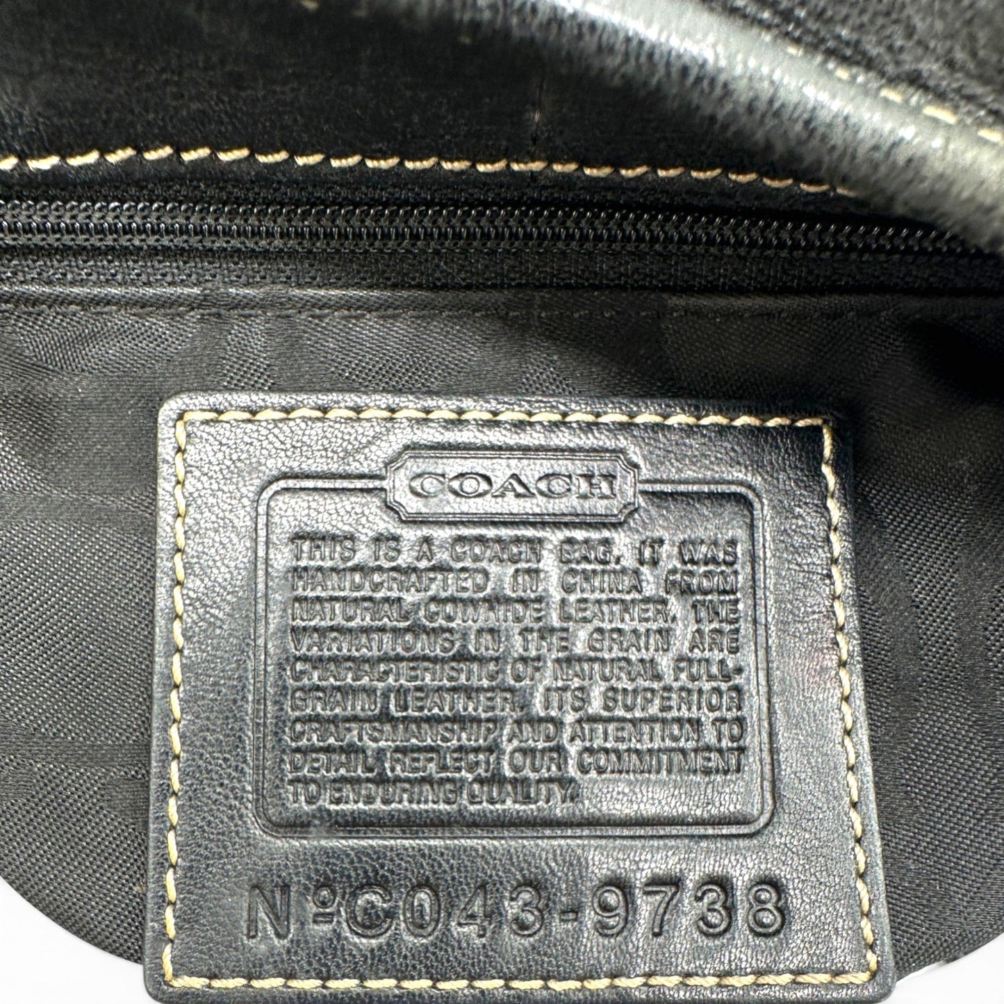 Vintage Coach 9738 Soho Hobo Shoulder Bag - Thanks it's Vintage