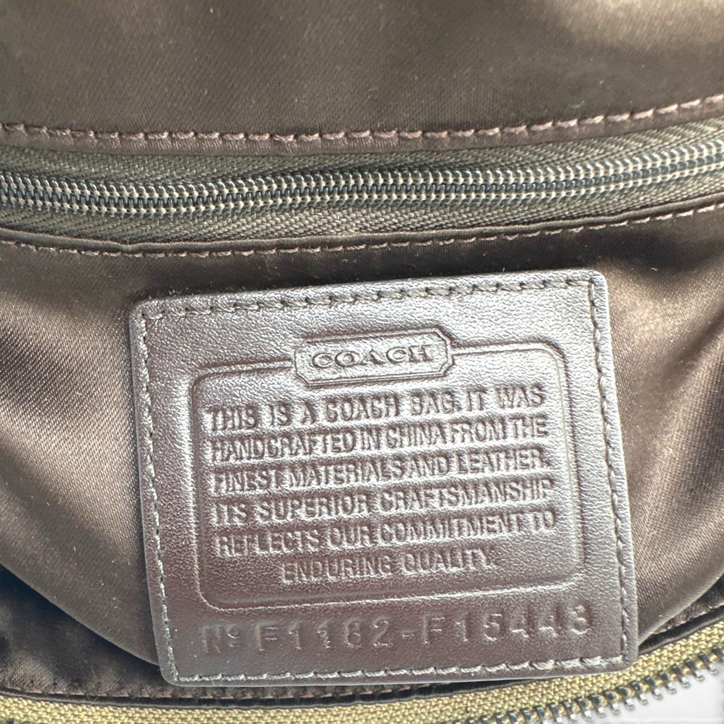 Vintage Coach Ashley F15443 Handbag - Thanks it's Vintage