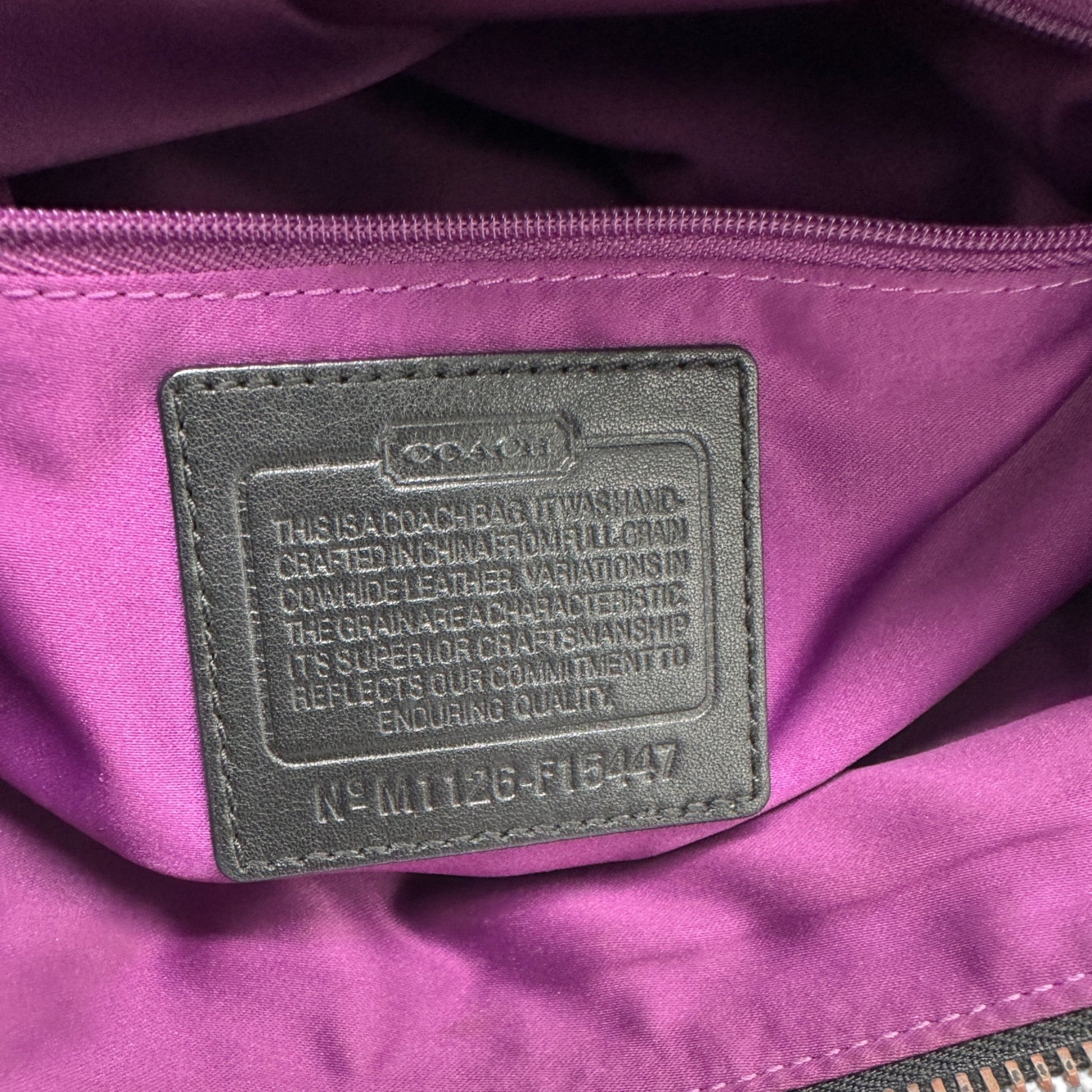 Vintage Coach Ashley F15447 Handbag - Thanks it's Vintage