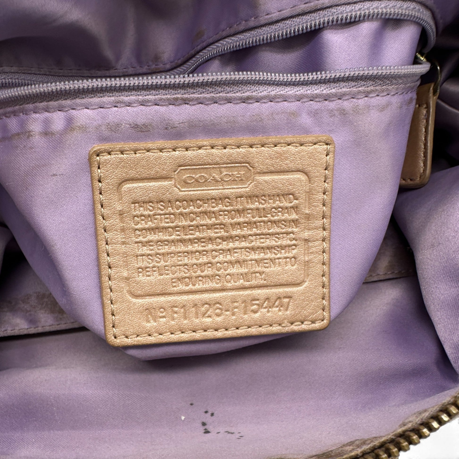 Vintage Coach Ashley F15447 Shoulder Bag - Thanks it's Vintage