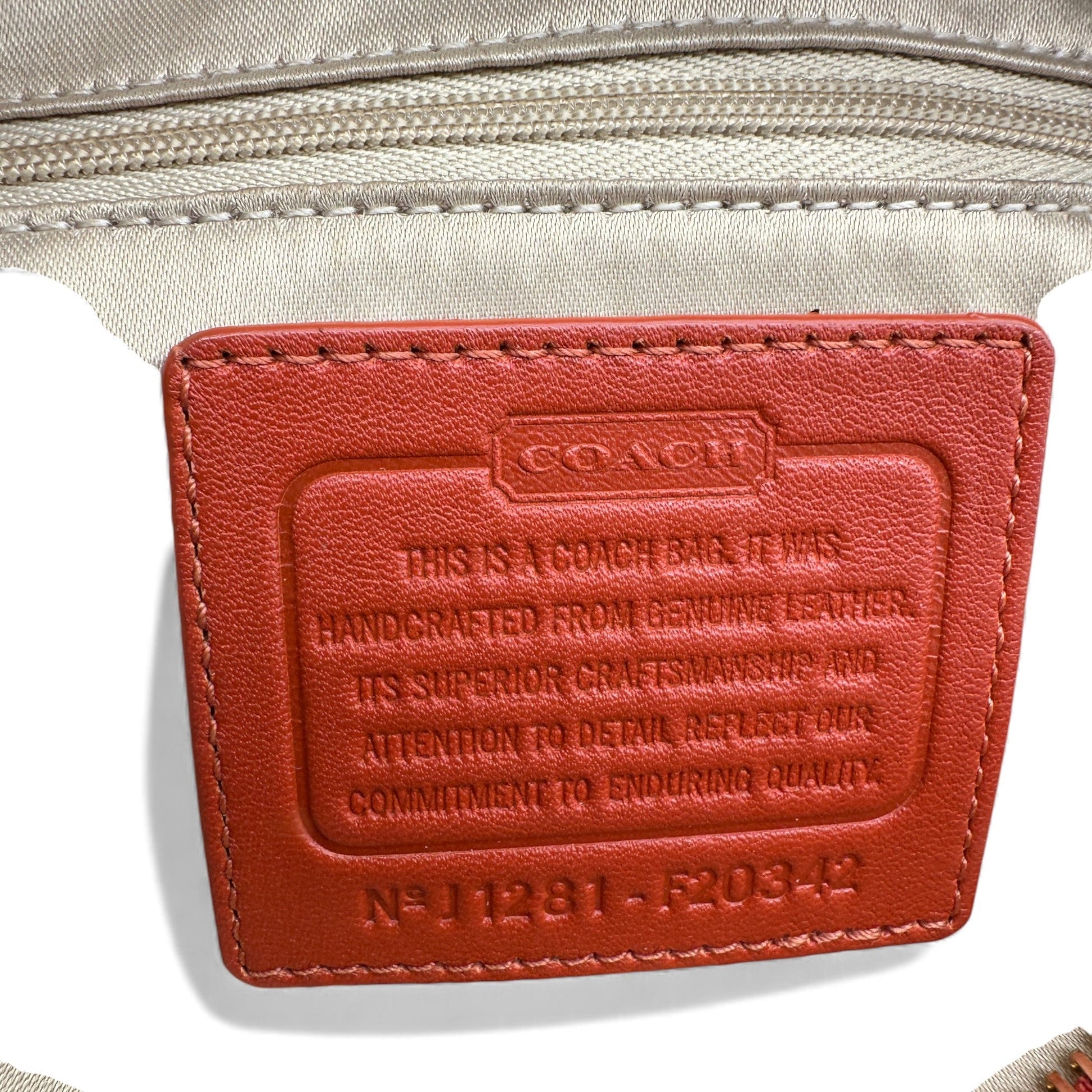 Vintage Coach Ashley F20342 Mini Tote Bag - Thanks it's Vintage