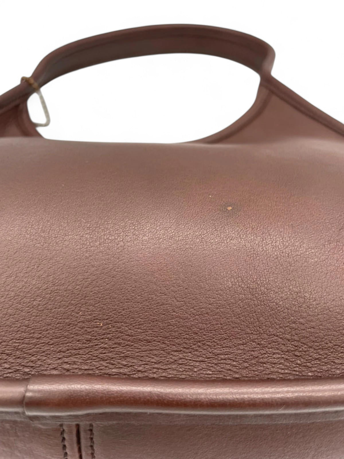 Vintage Coach Brown Leather Old Style Ergo 9027 Shoulder Bag - Thanks it's Vintage