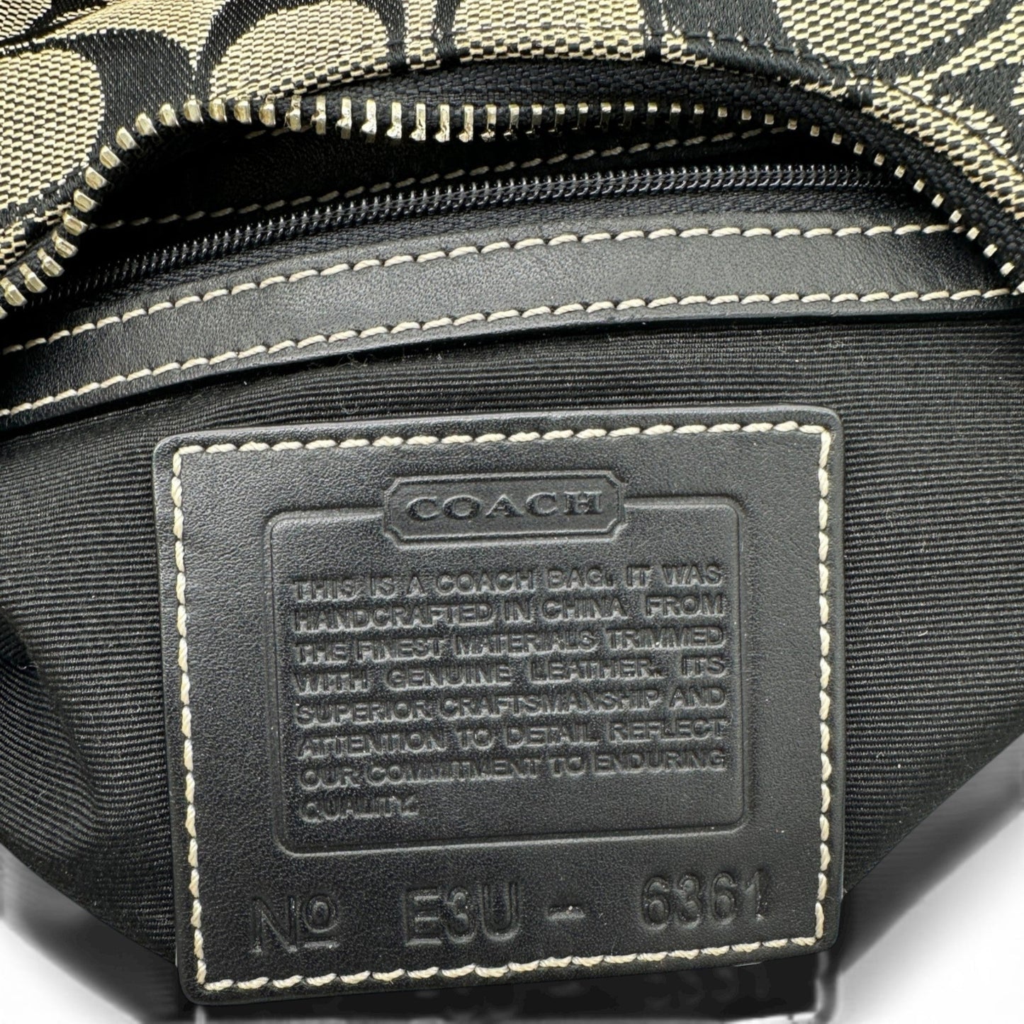 Vintage Coach Demi Soho 6361 Shoulder Bag - Thanks it's Vintage