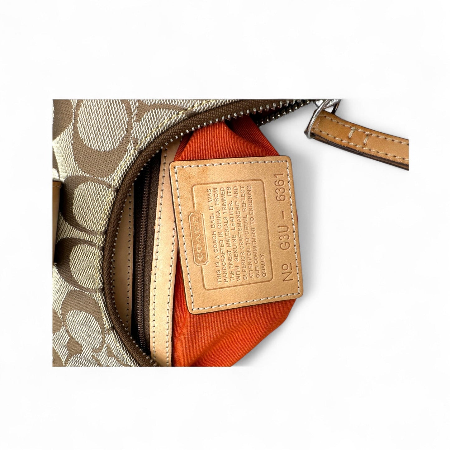 Vintage Coach Demi Soho 6361 Shoulder Bag - Thanks it's Vintage