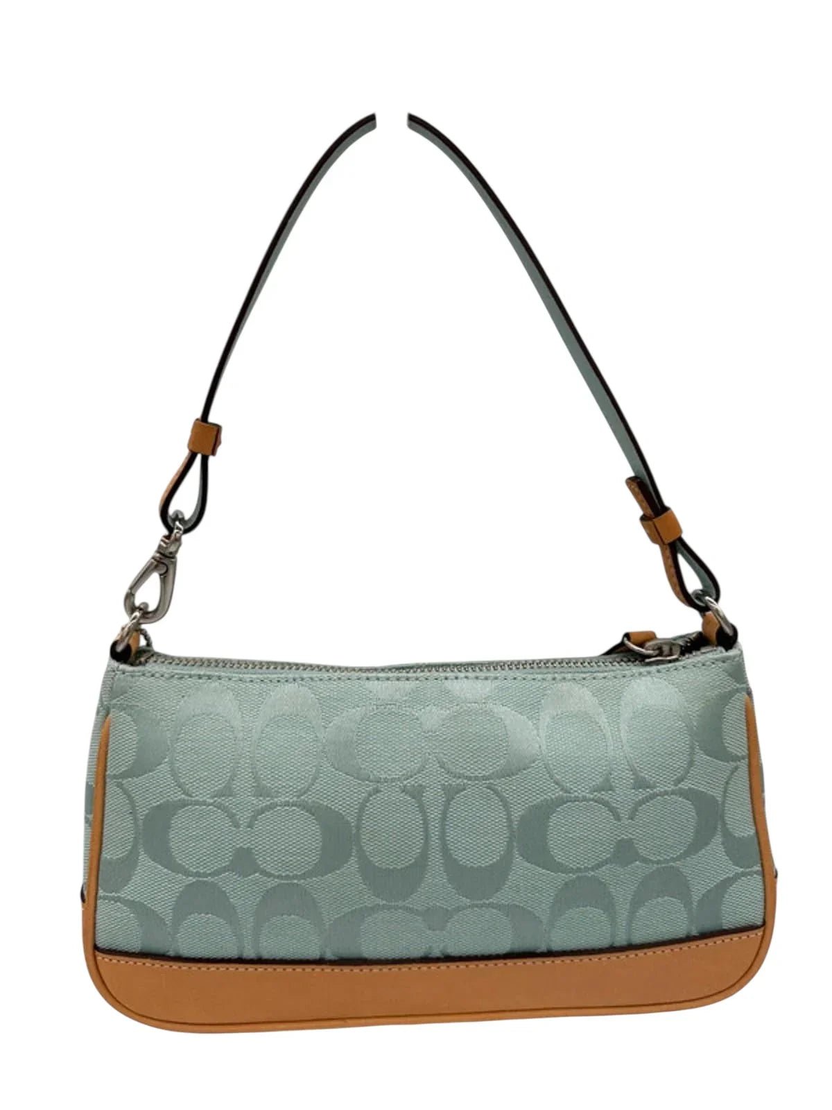 Vintage Coach Demi Turquoise Monogram Rare Mini Bag 6094 - Thanks it's Vintage