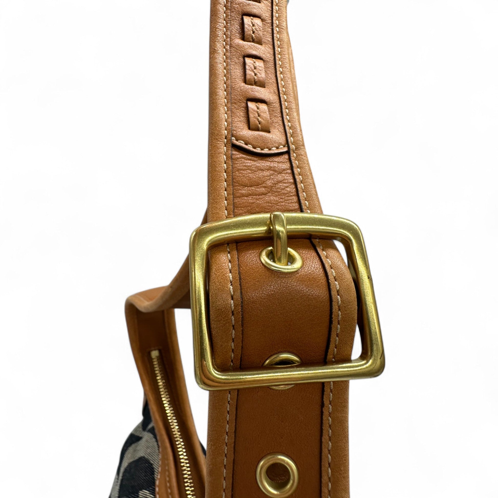 Vintage Coach Denim Ergo Crossbody Bag - Thanks it's Vintage