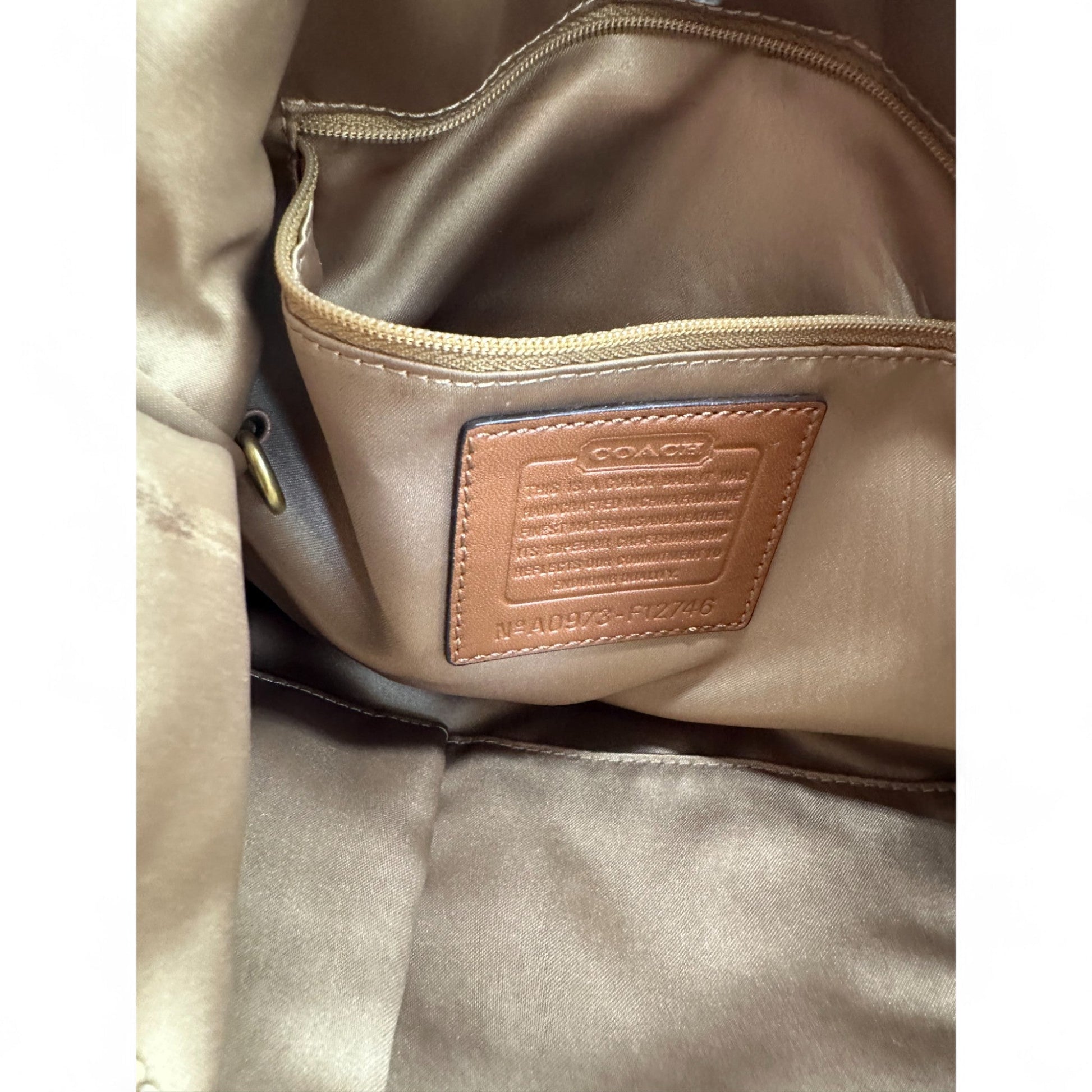 Vintage Coach Denim Ergo Crossbody Bag - Thanks it's Vintage