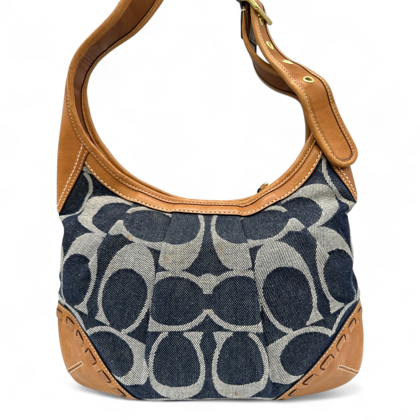 Vintage Coach Denim Ergo Crossbody Bag - Thanks it's Vintage