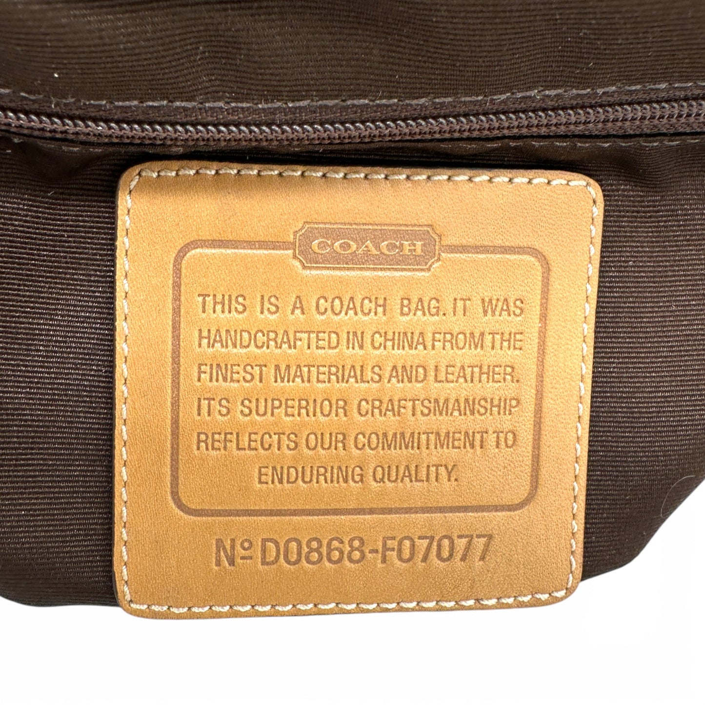 Vintage Coach F07077 Soho Shoulder Bag - Thanks it's Vintage