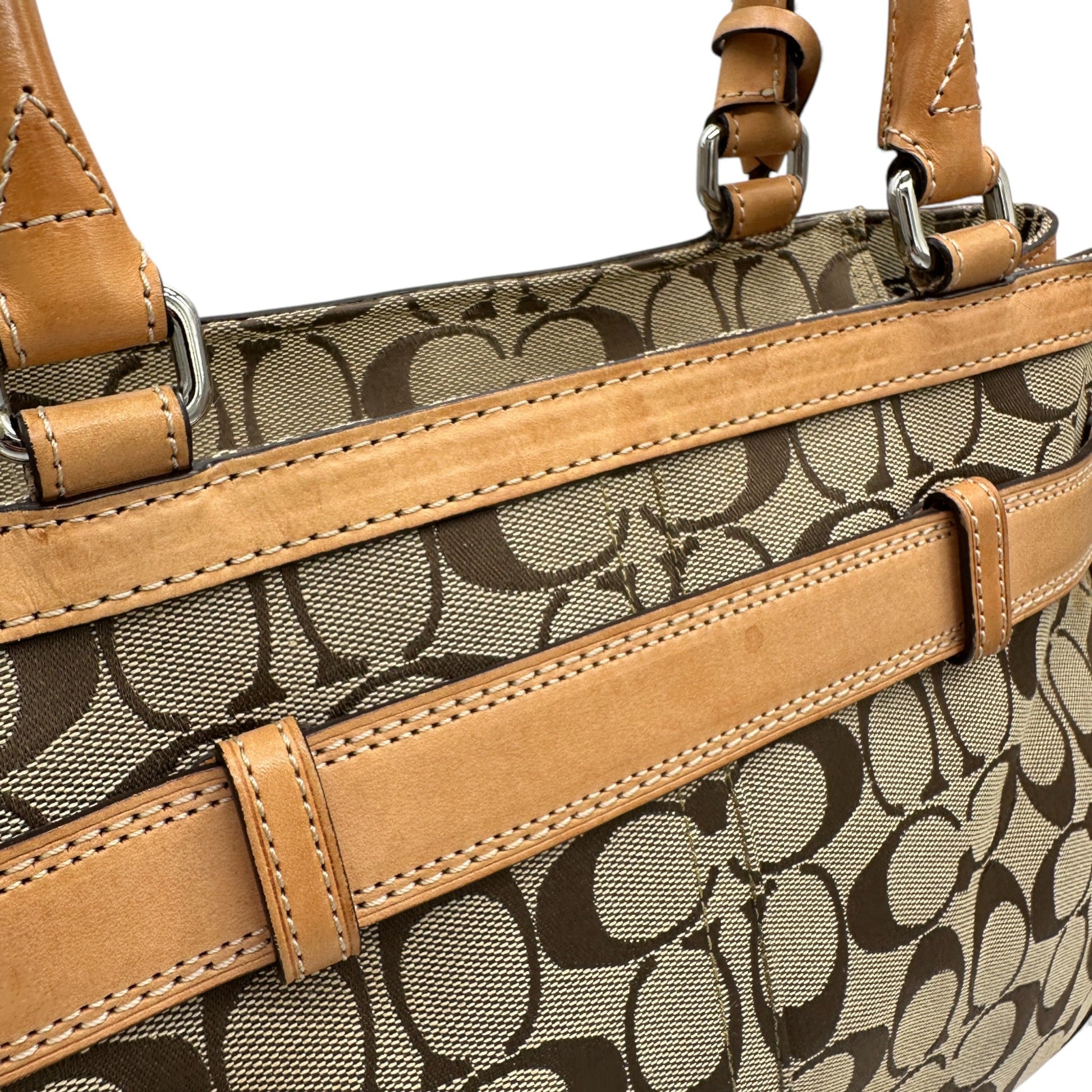 Vintage Coach F08K07 Hampton Clip Tote Handbag - Thanks it's Vintage