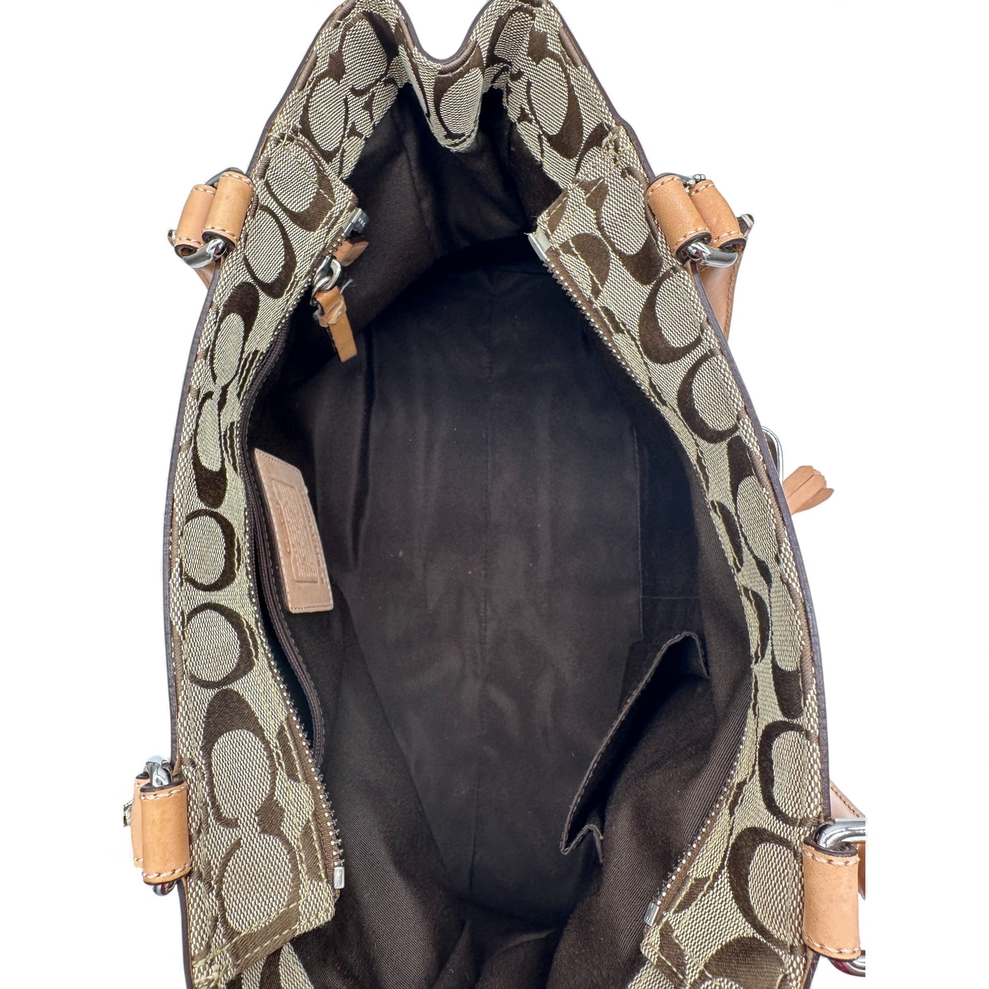 Vintage Coach F08K07 Hampton Clip Tote Handbag - Thanks it's Vintage