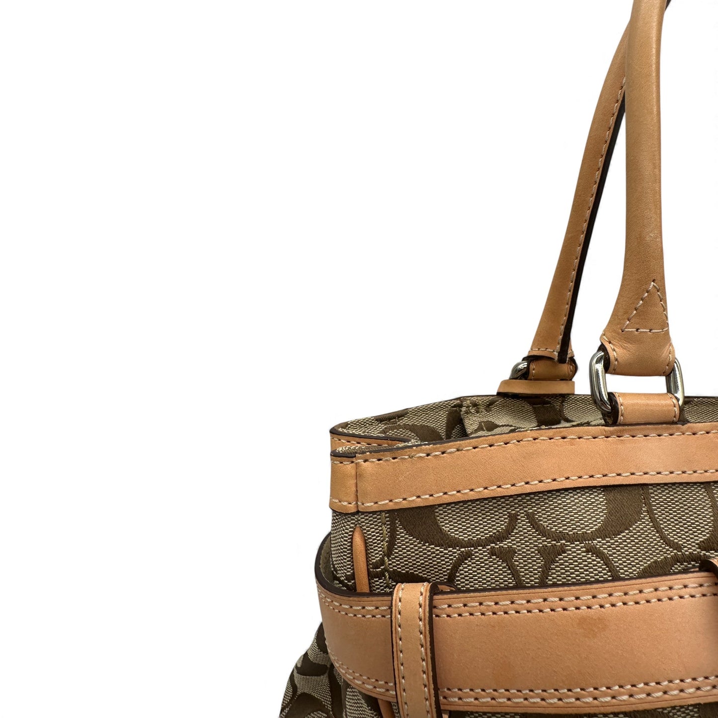 Vintage Coach F08K07 Hampton Clip Tote Handbag - Thanks it's Vintage