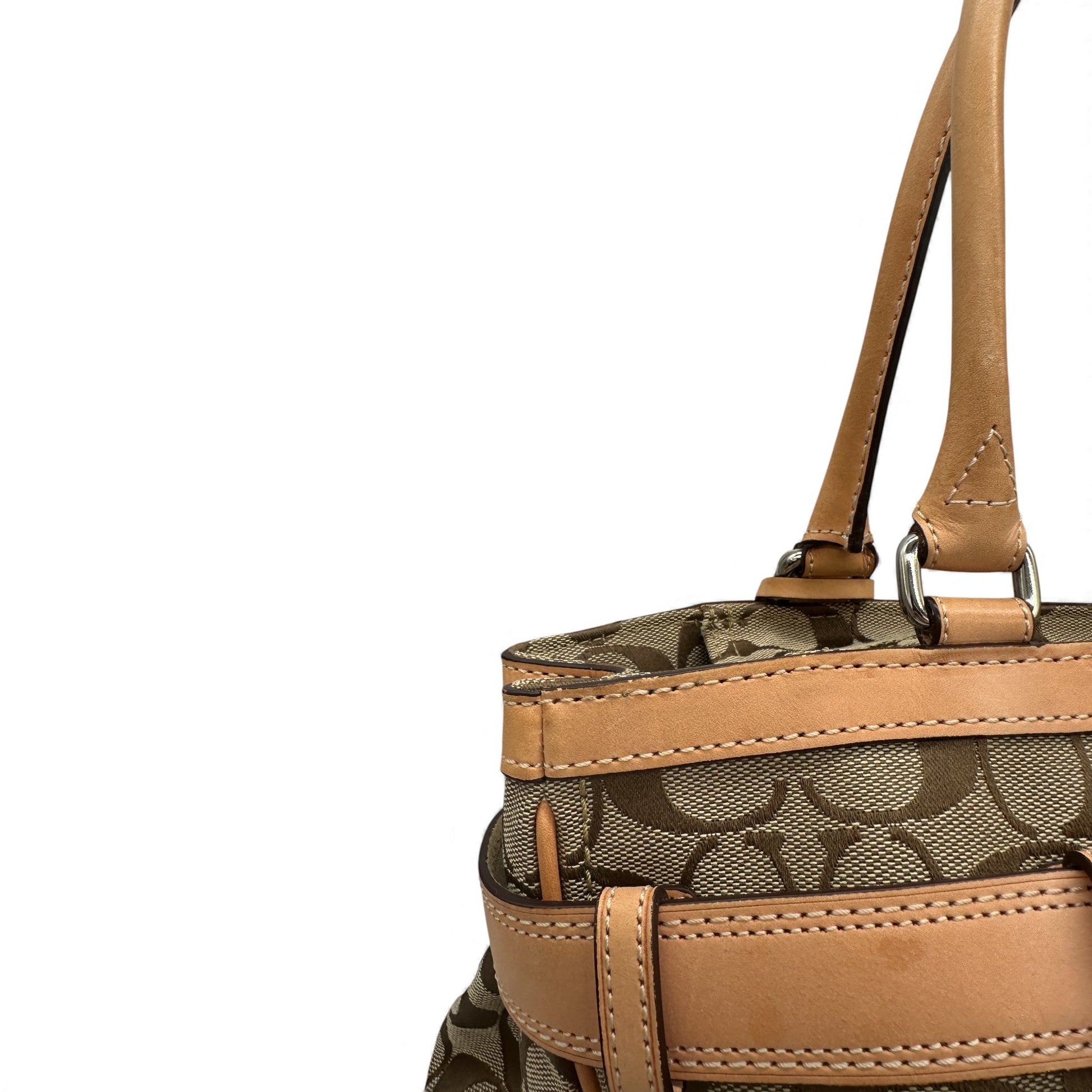 Vintage Coach F08K07 Hampton Clip Tote Handbag - Thanks it's Vintage