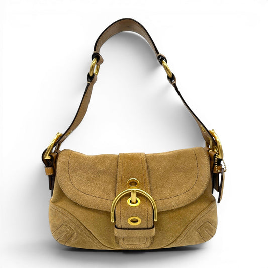 Vintage Coach F10189 Suede Soho Shoulder Bag - Thanks it's Vintage