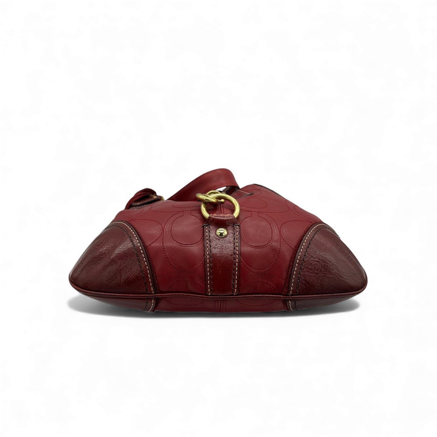 Vintage Coach F10223 Hampton Embossed Monogram Shoulder Bag - Thanks it's Vintage